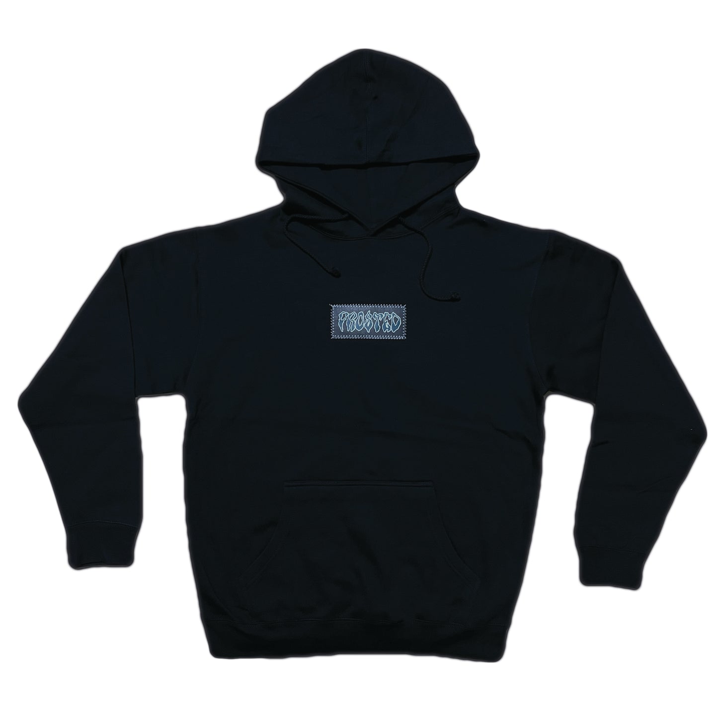Patch Hoodie Black