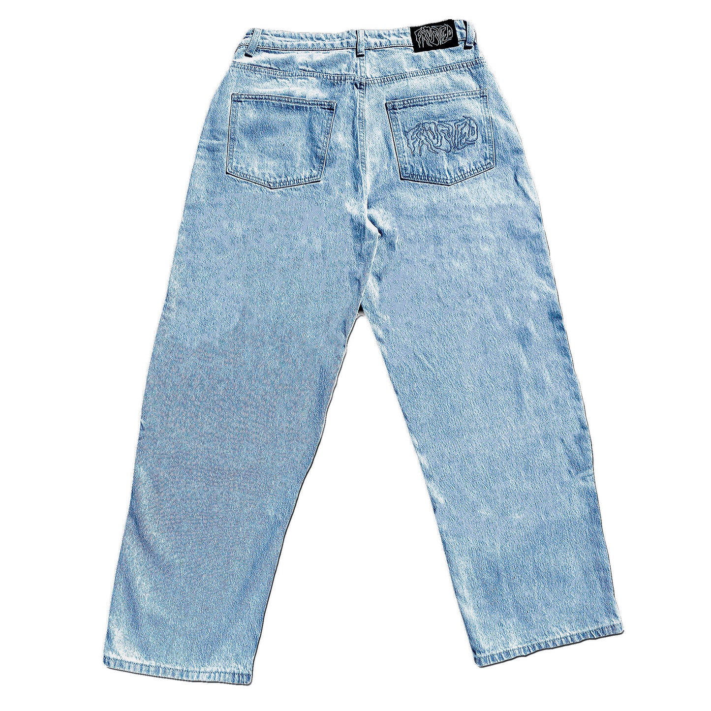 Wavy Jeans Light Blue