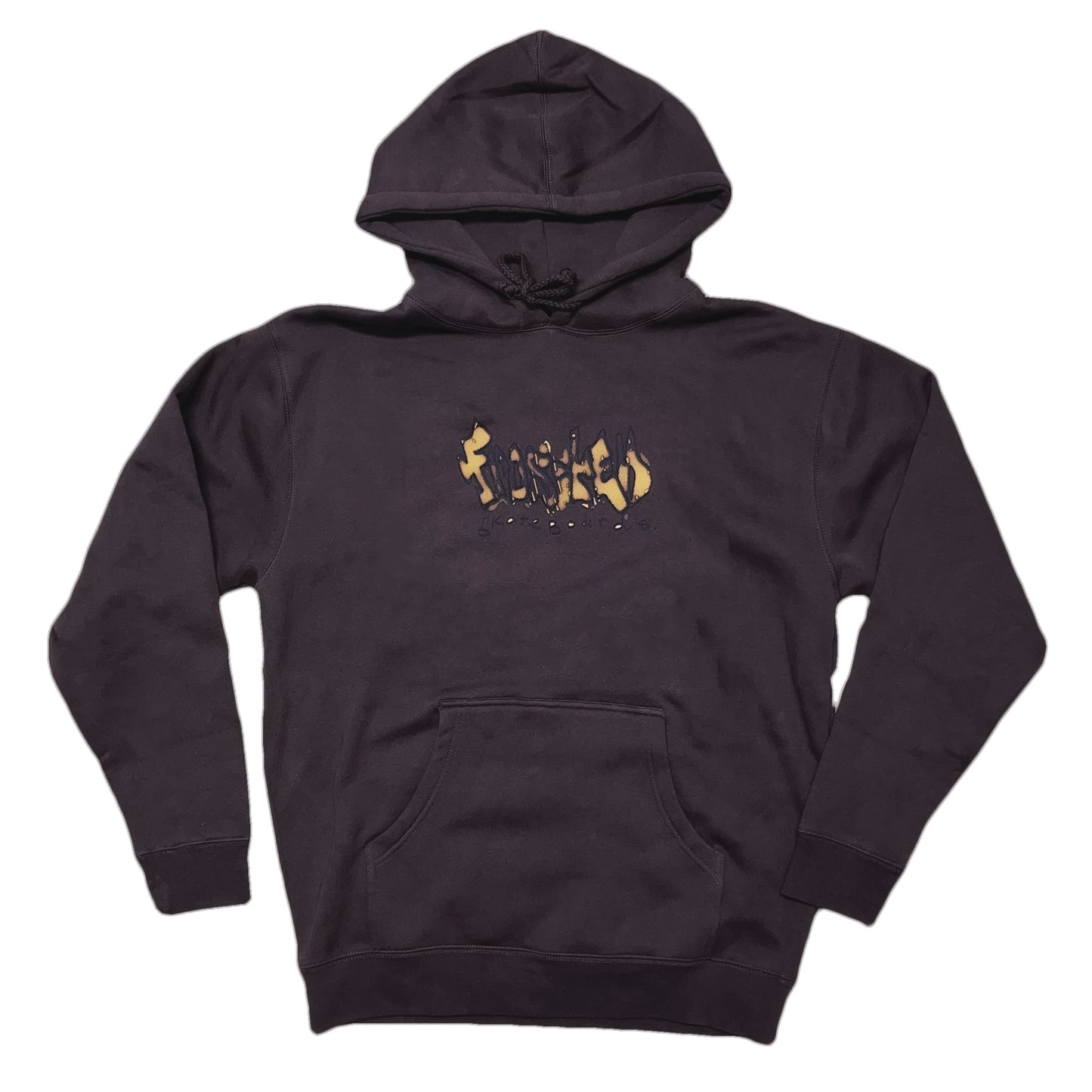 Paintbrush Hoodie Brown