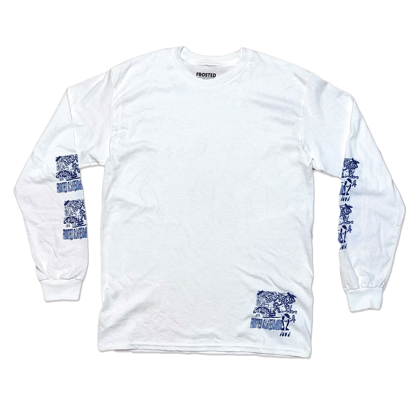 Electrik Shock Long Sleeves White