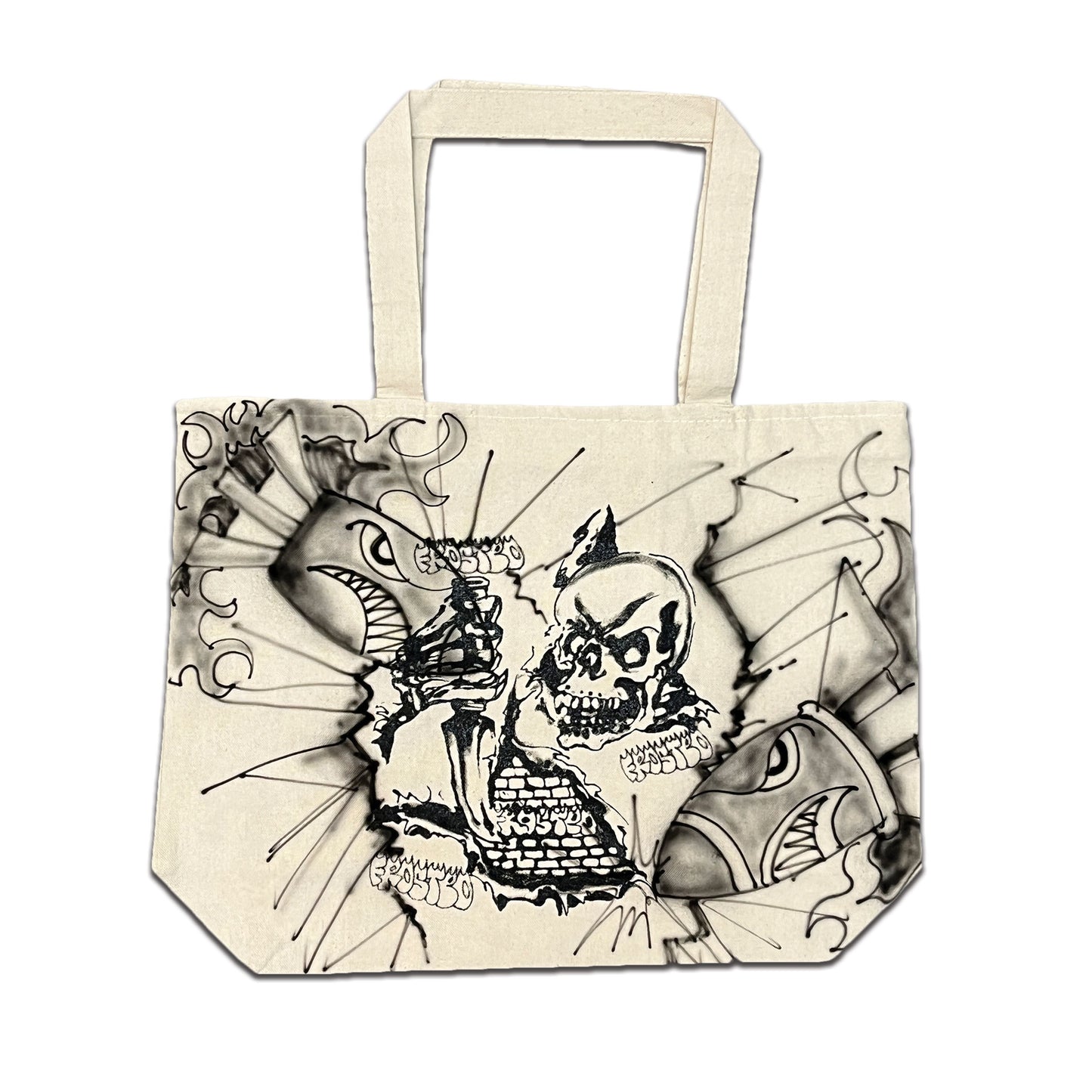Limited Skeleton Knife Tote Bag #1 (1 of 1)