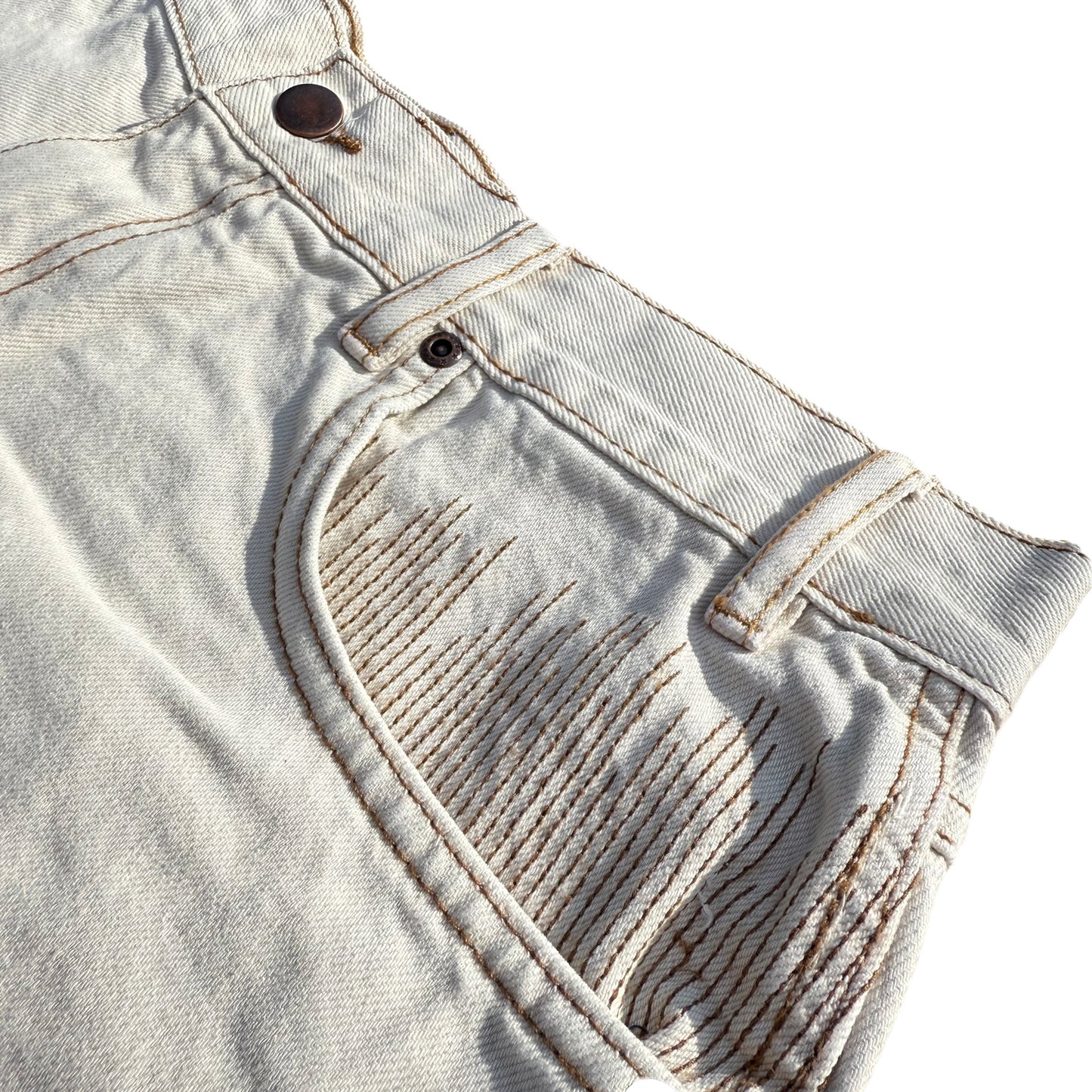 Cpu.Jorts Shorts Off White