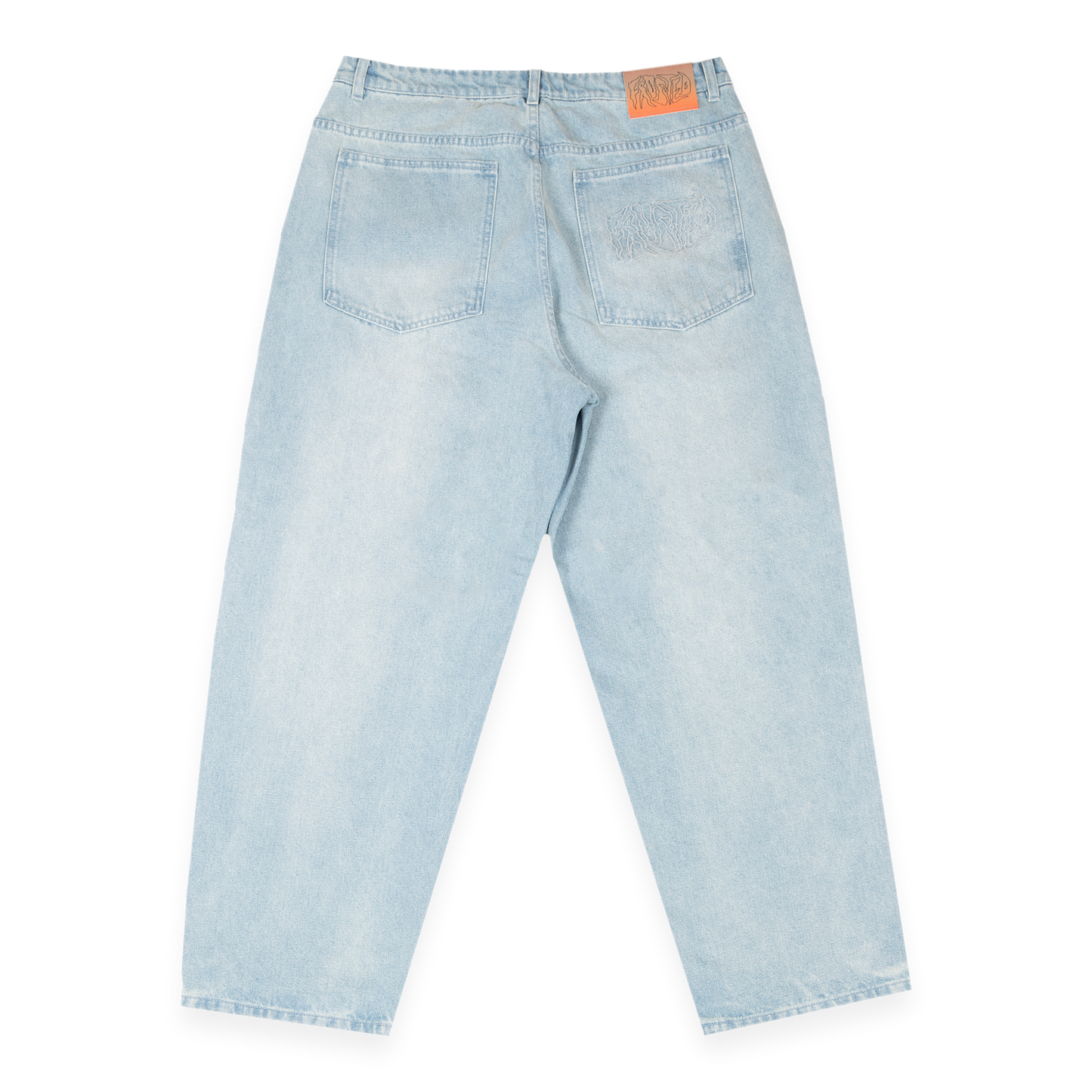 Wavy Pants Light Blue