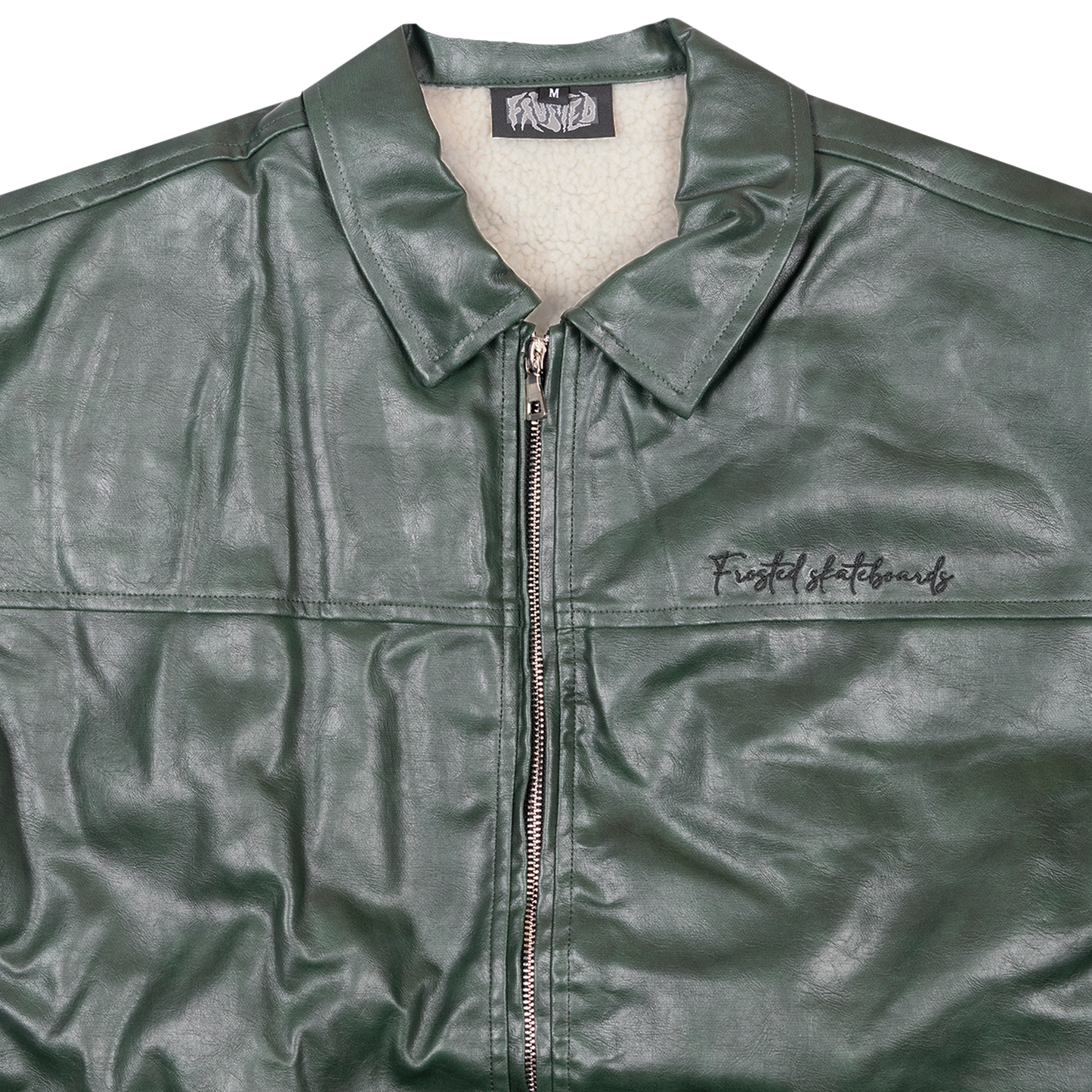Leather Jacket Green