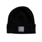 Patched Beanie Black