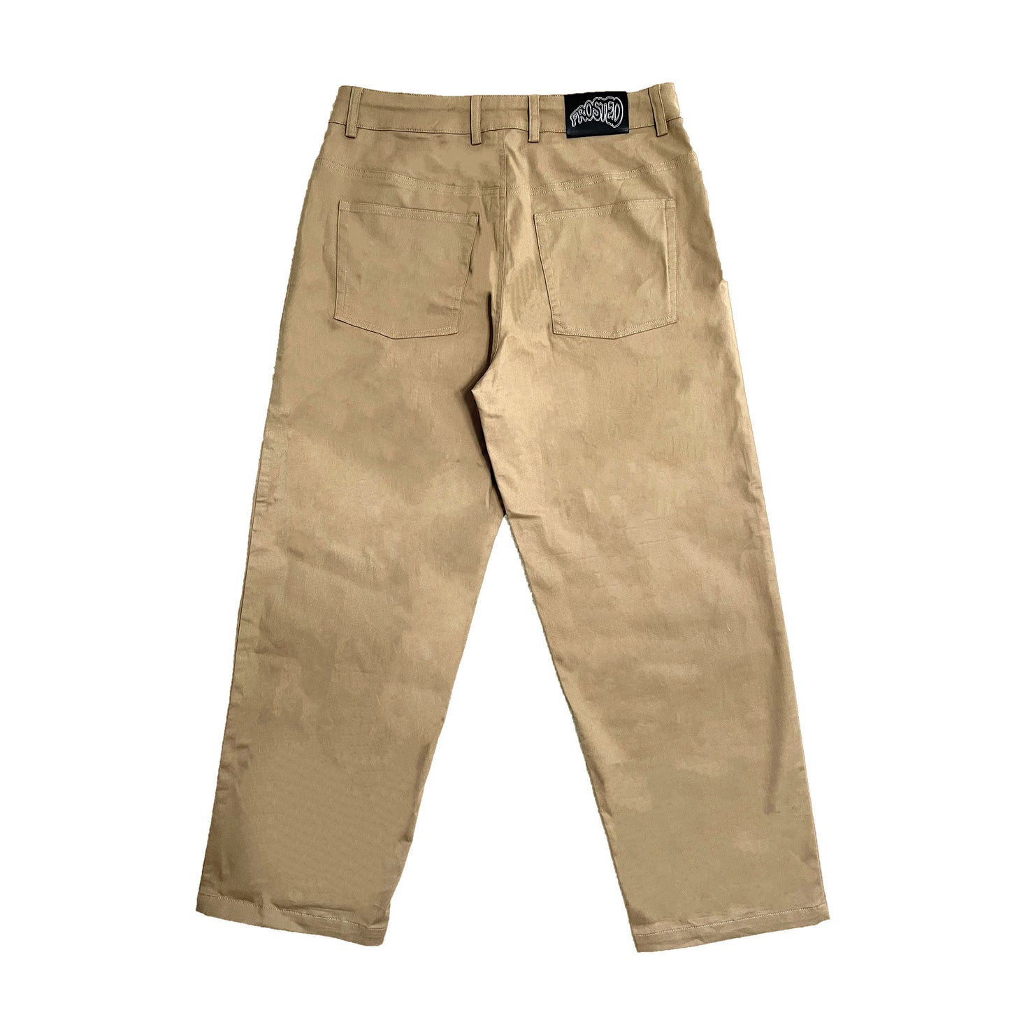 Stretchy Cotton Pants Beige