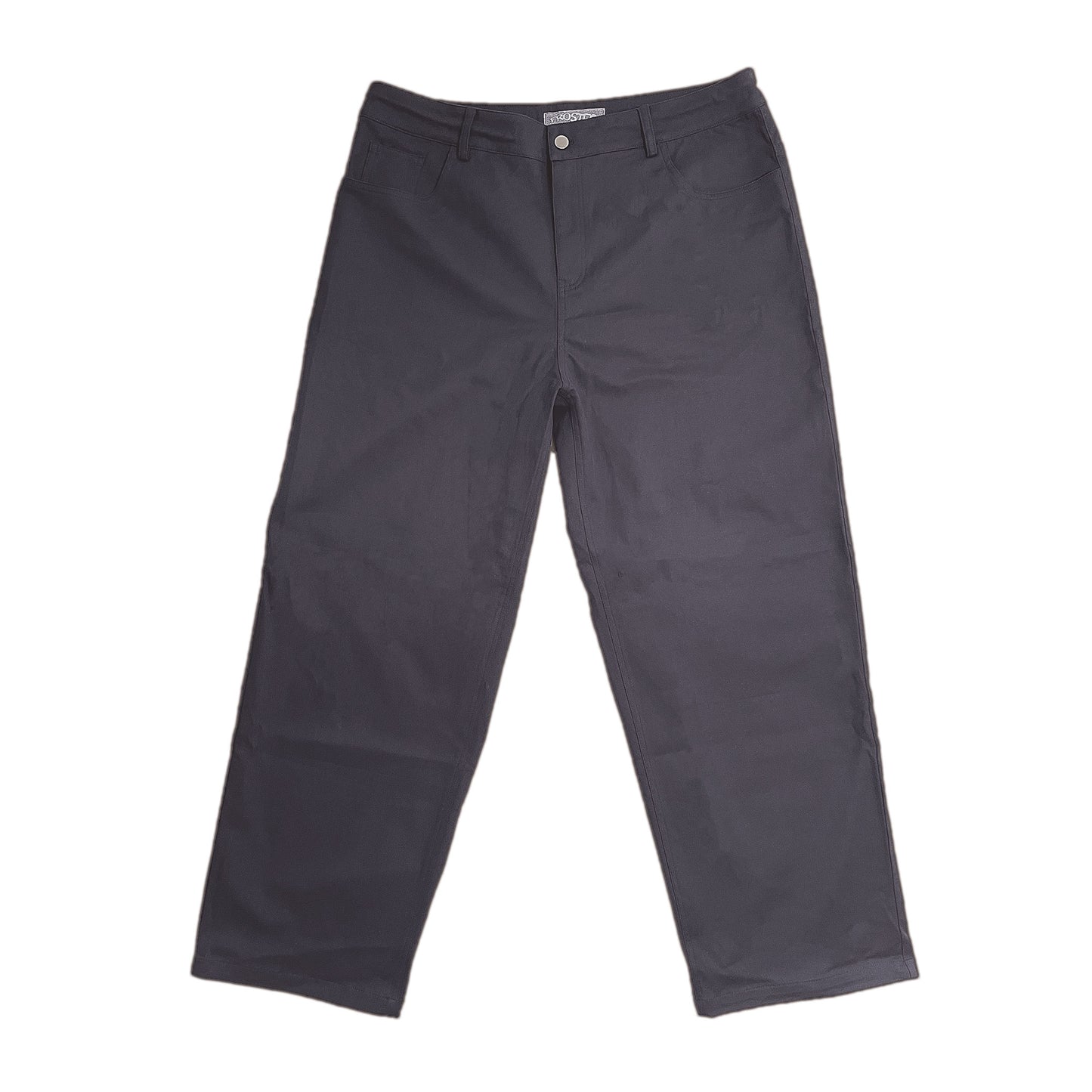 Pantalon Coton Extensible Gris Marine