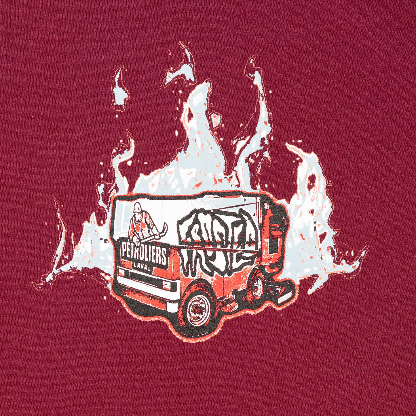 Zamboni T-Shirt Burgundy