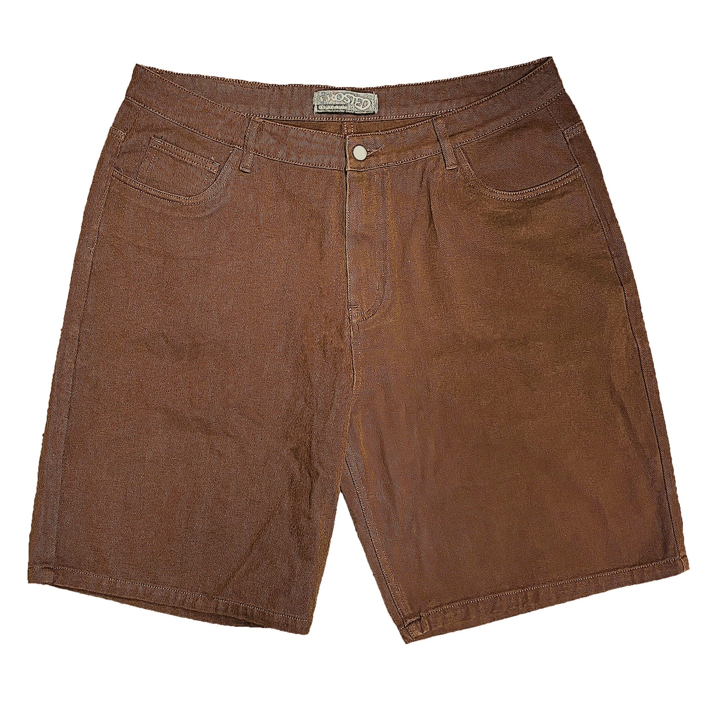 Wavy Jean Shorts Maple Syrup
