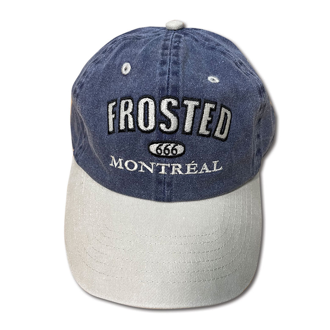 Casquette Université Marine/Beige