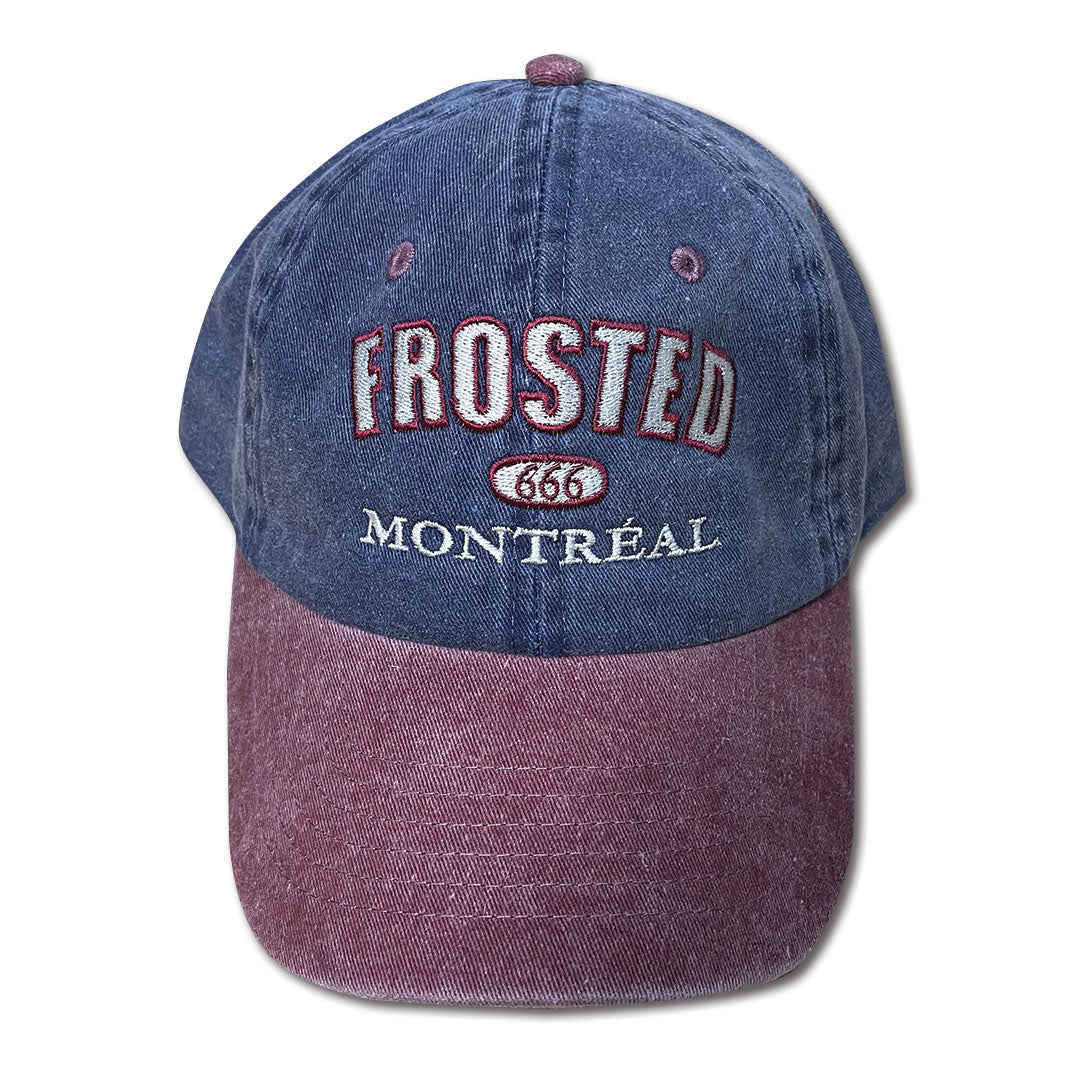 Casquette Université Marine/Rouge