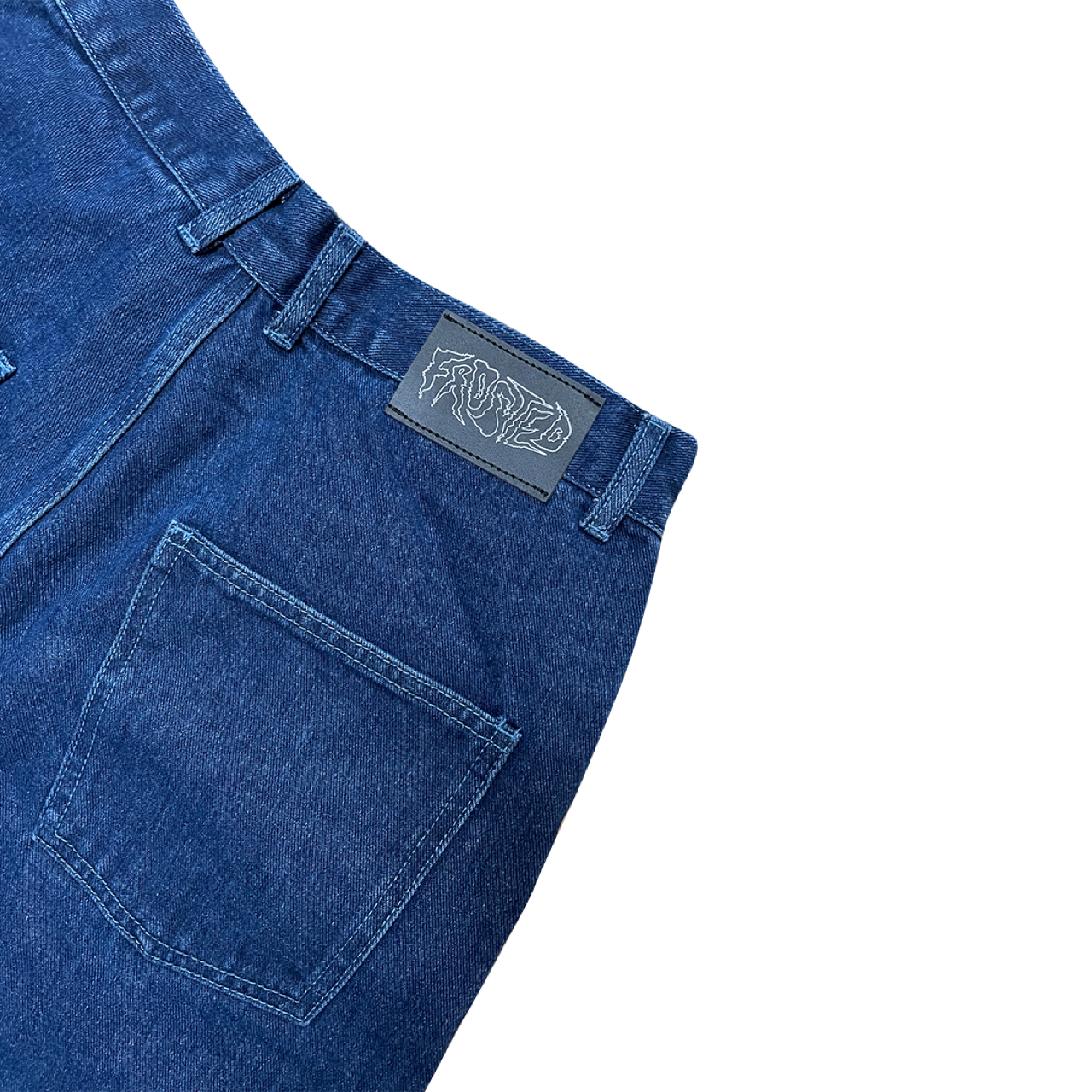 Jean cargo bleu foncé