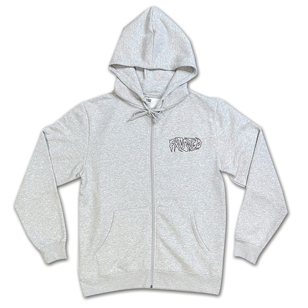 Wavy Zip Hoodie
