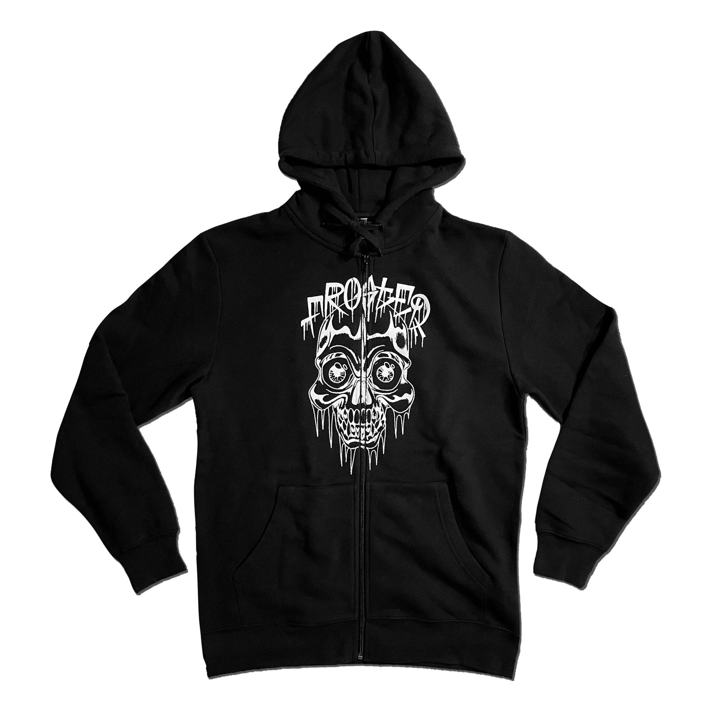 Crystal Skull Zip Up Hoodie