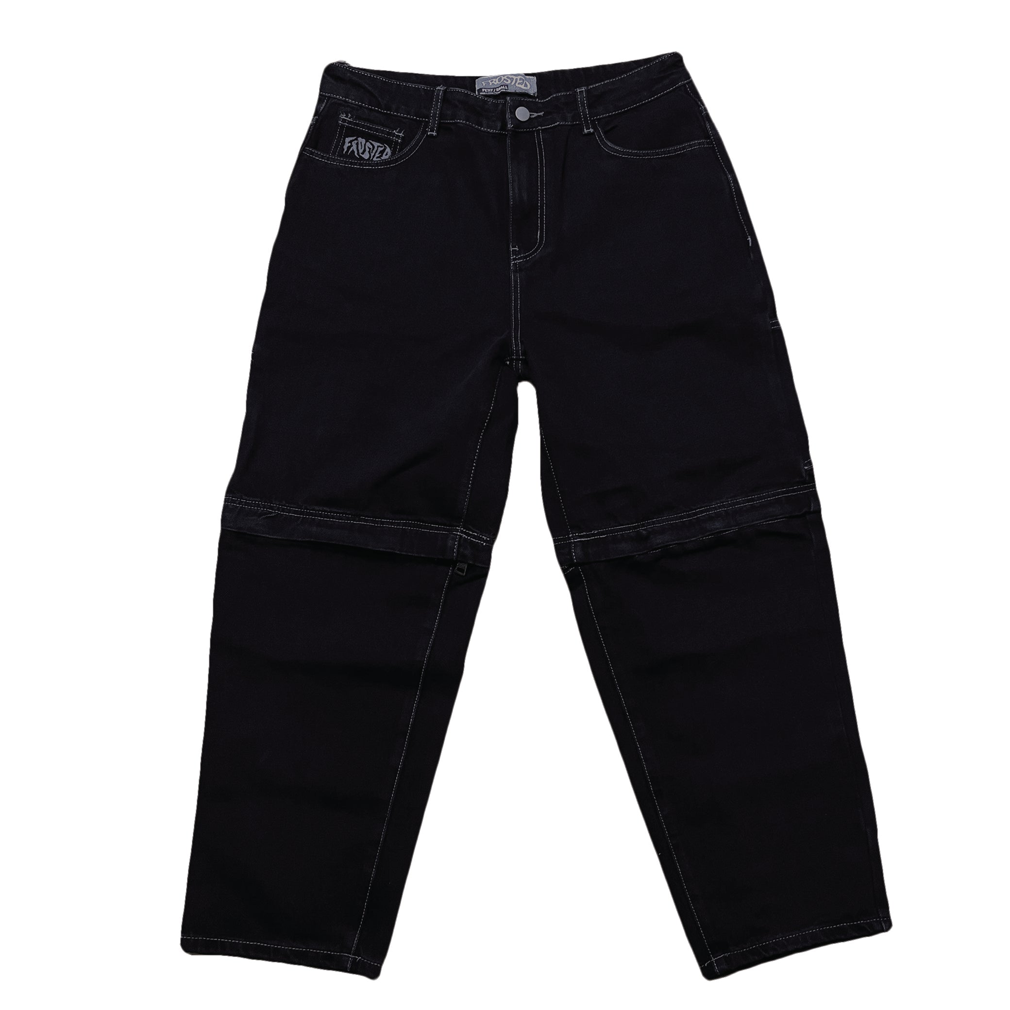 Transformer Jeans/Short Black