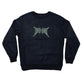 Butterfly Crew Neck Black