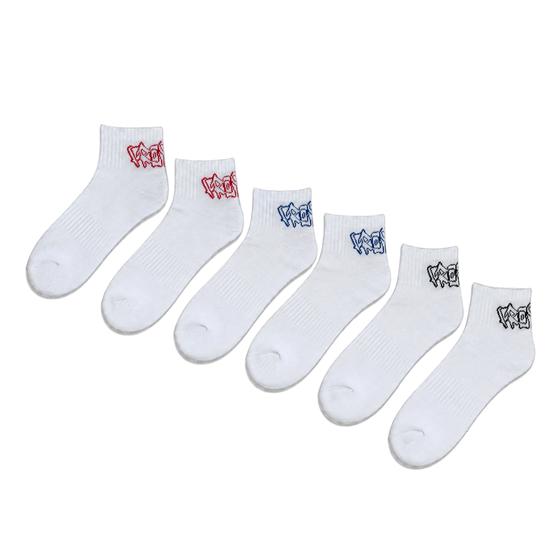 Frosted Ankle Socks 3 pack