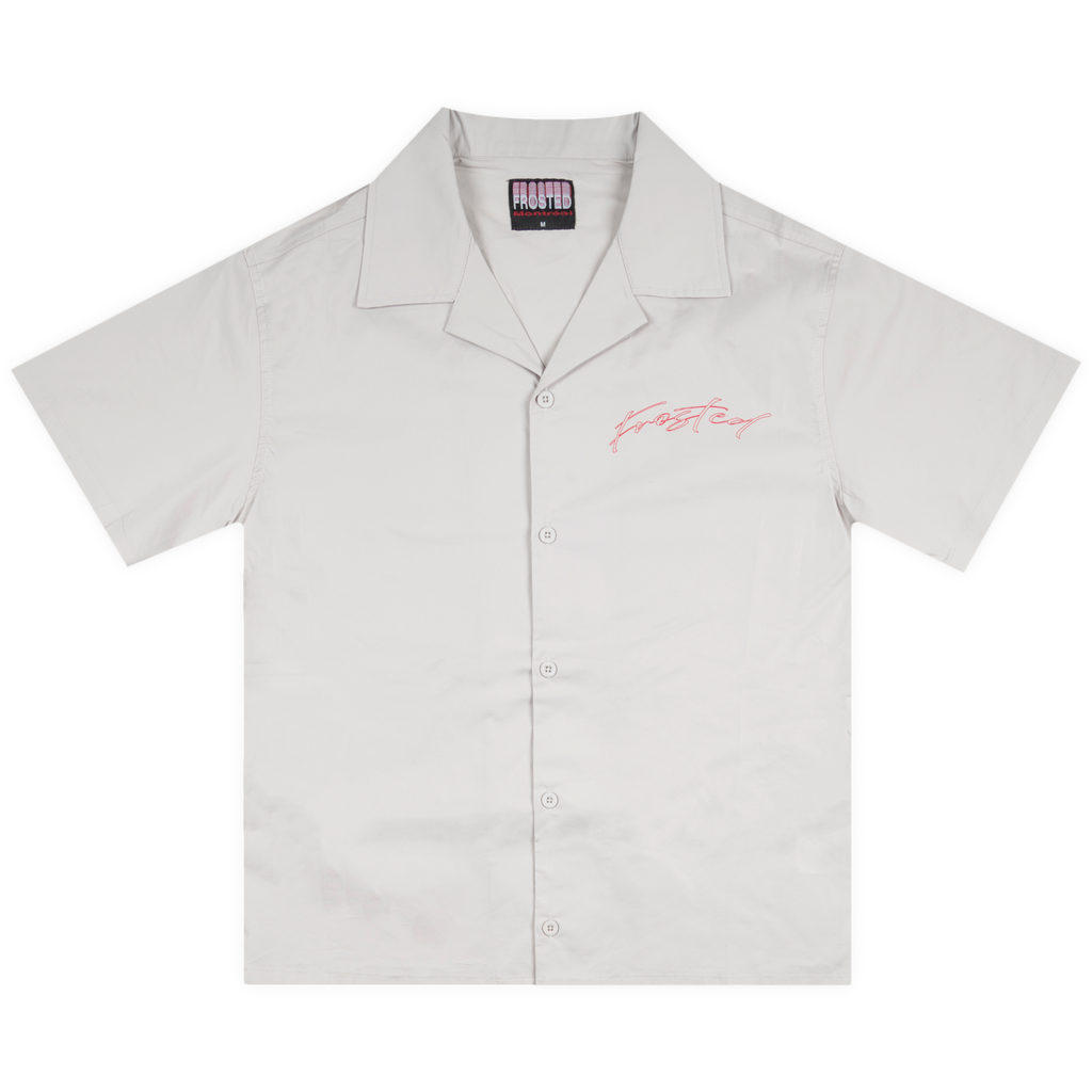 Button Up Light Grey Shirt