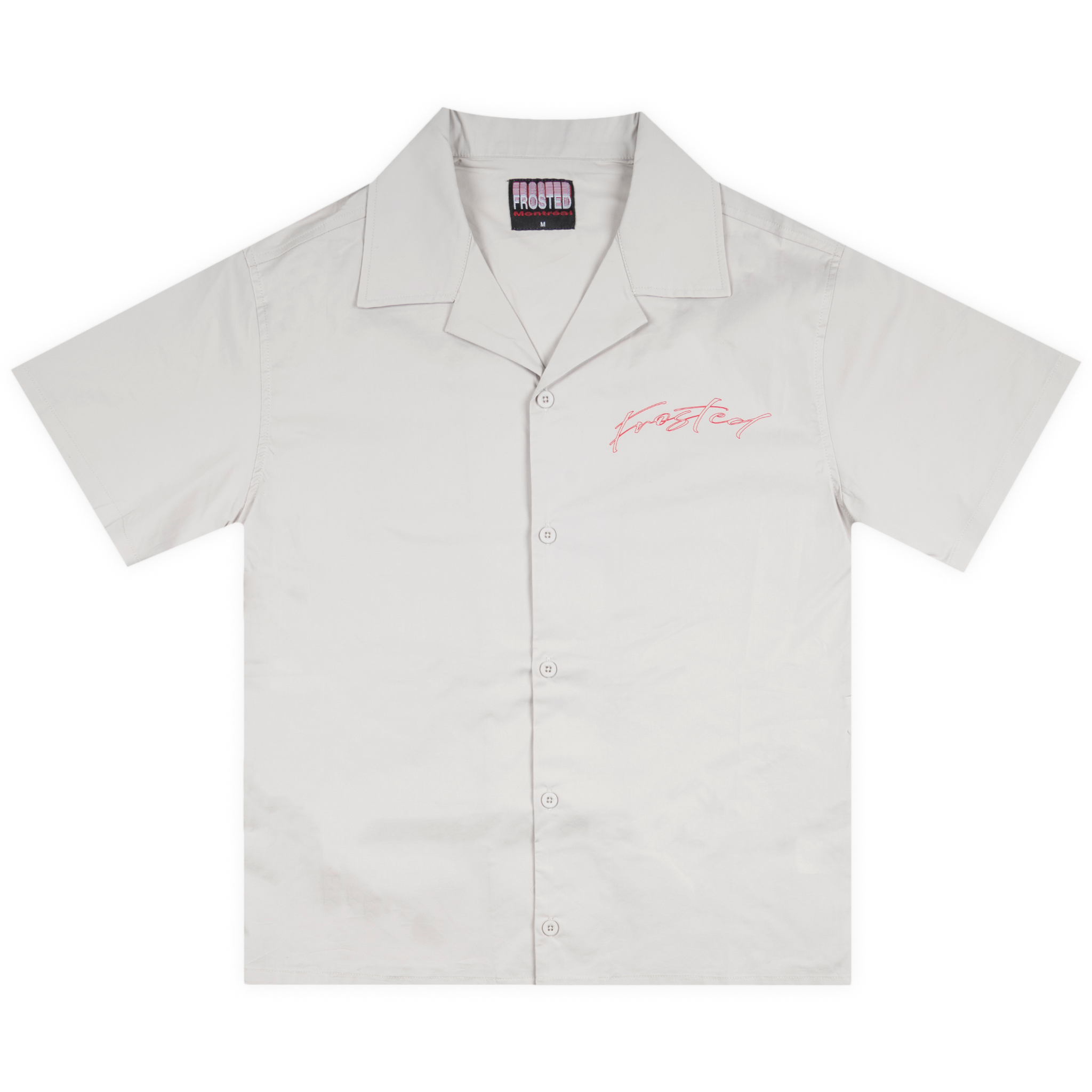 Button Up Light Grey Shirt