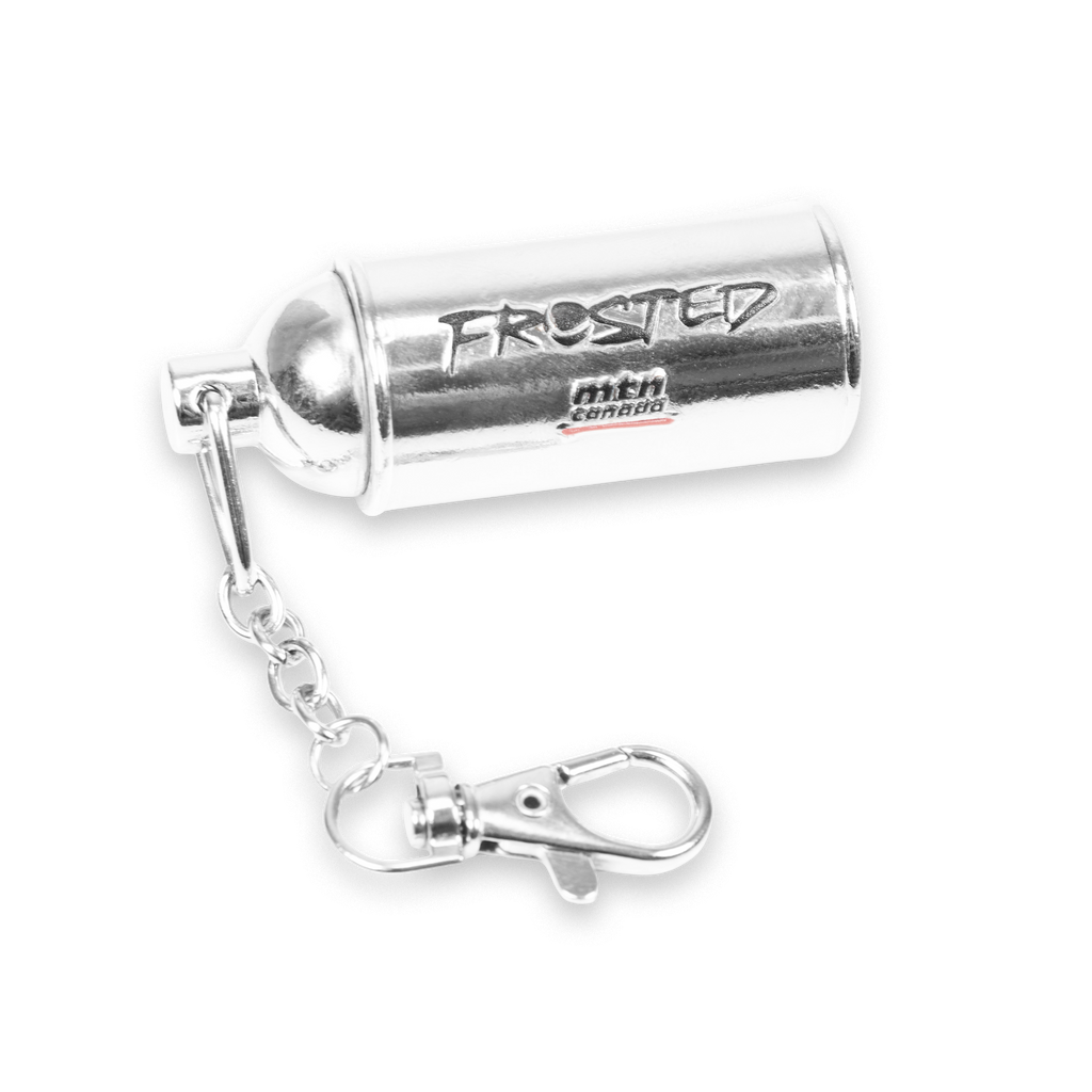 Frosted X MTN Keychain