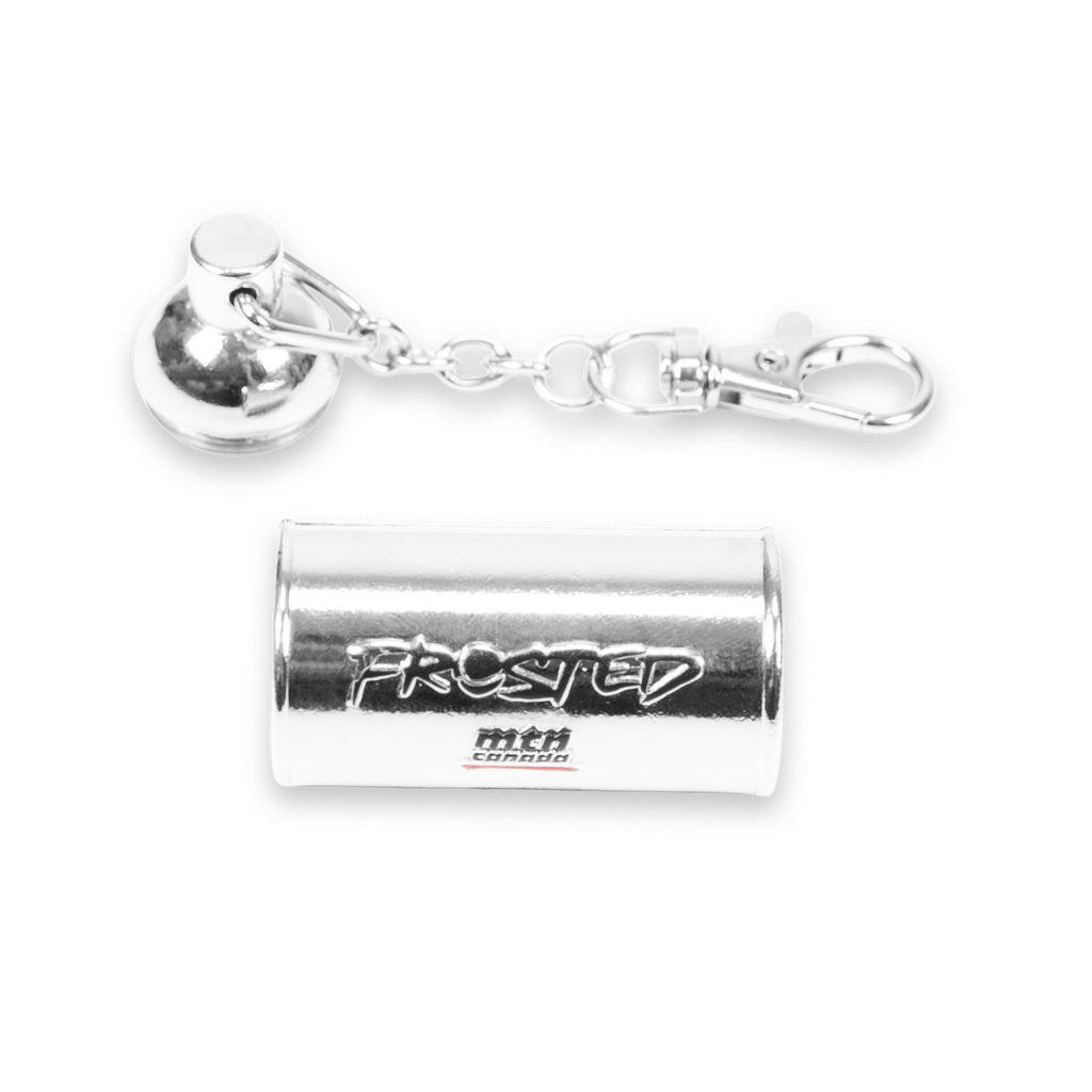 Frosted X MTN Keychain