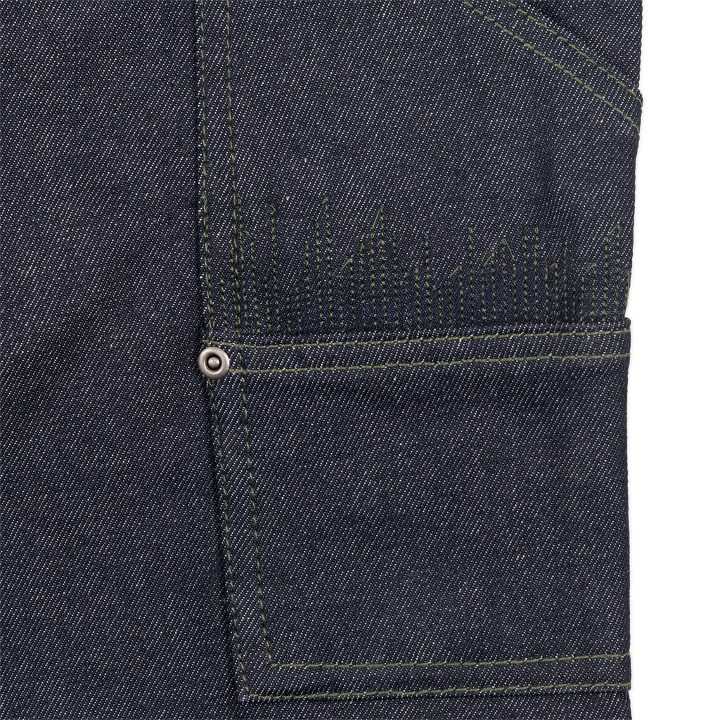 CPU Jorts Selvedge Blue