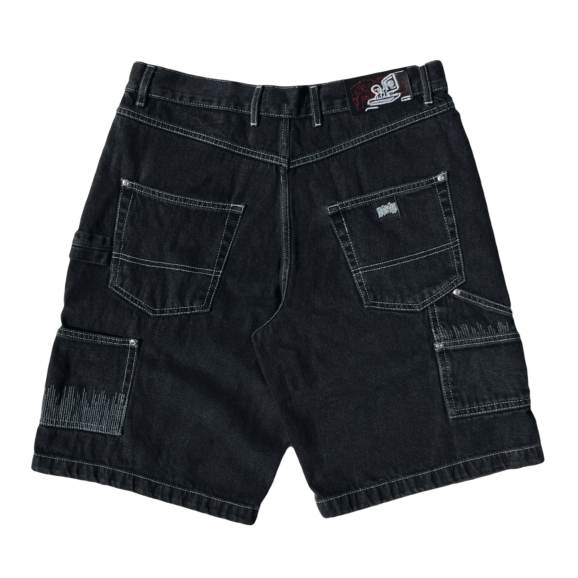 Cpu.Jorts Shorts Off Black
