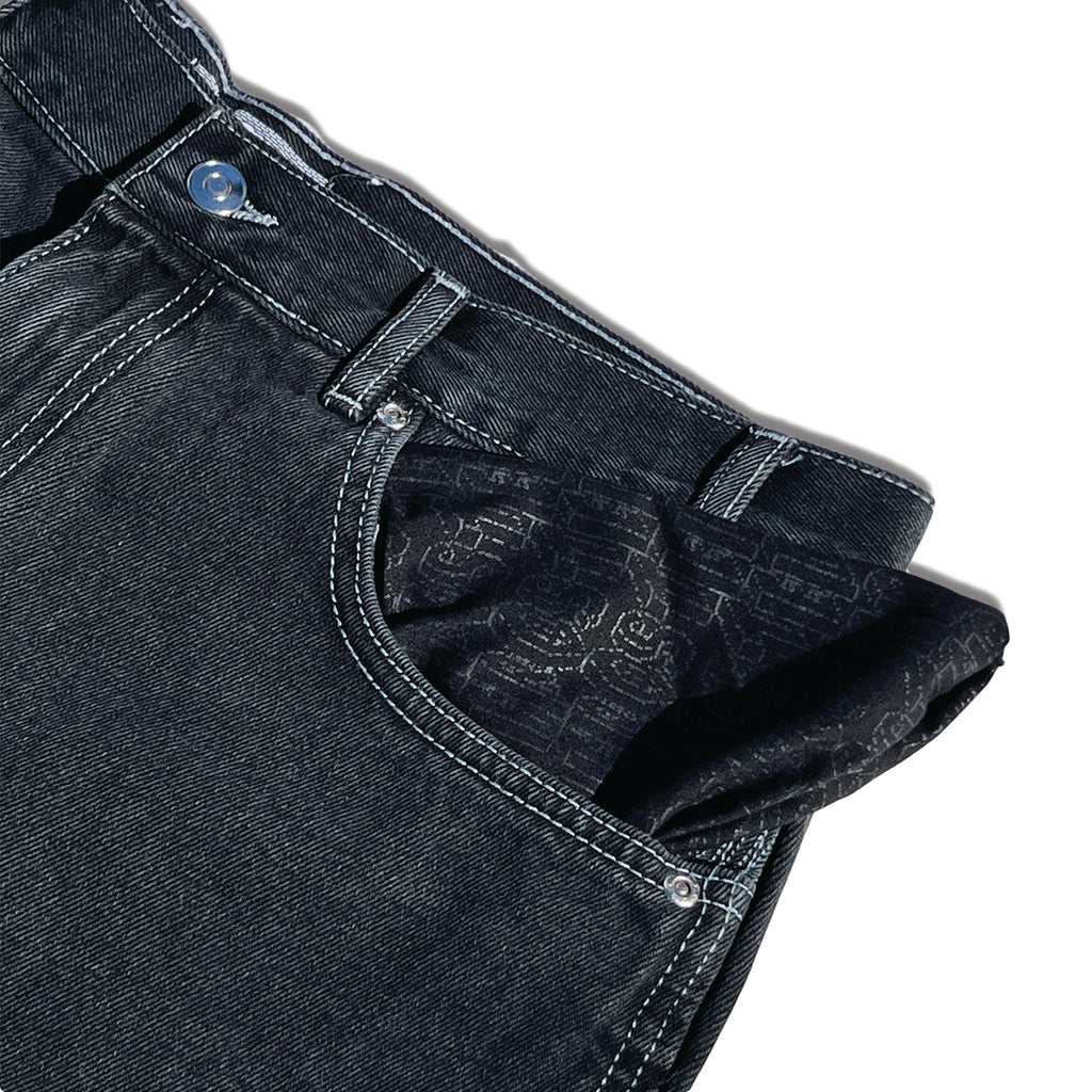 Cpu.Jorts Shorts Off Black