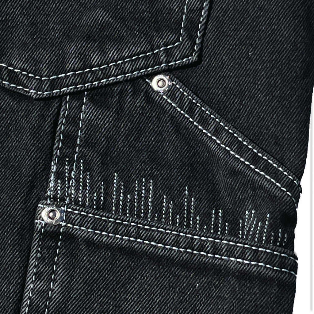 Cpu.Jorts Shorts Off Black