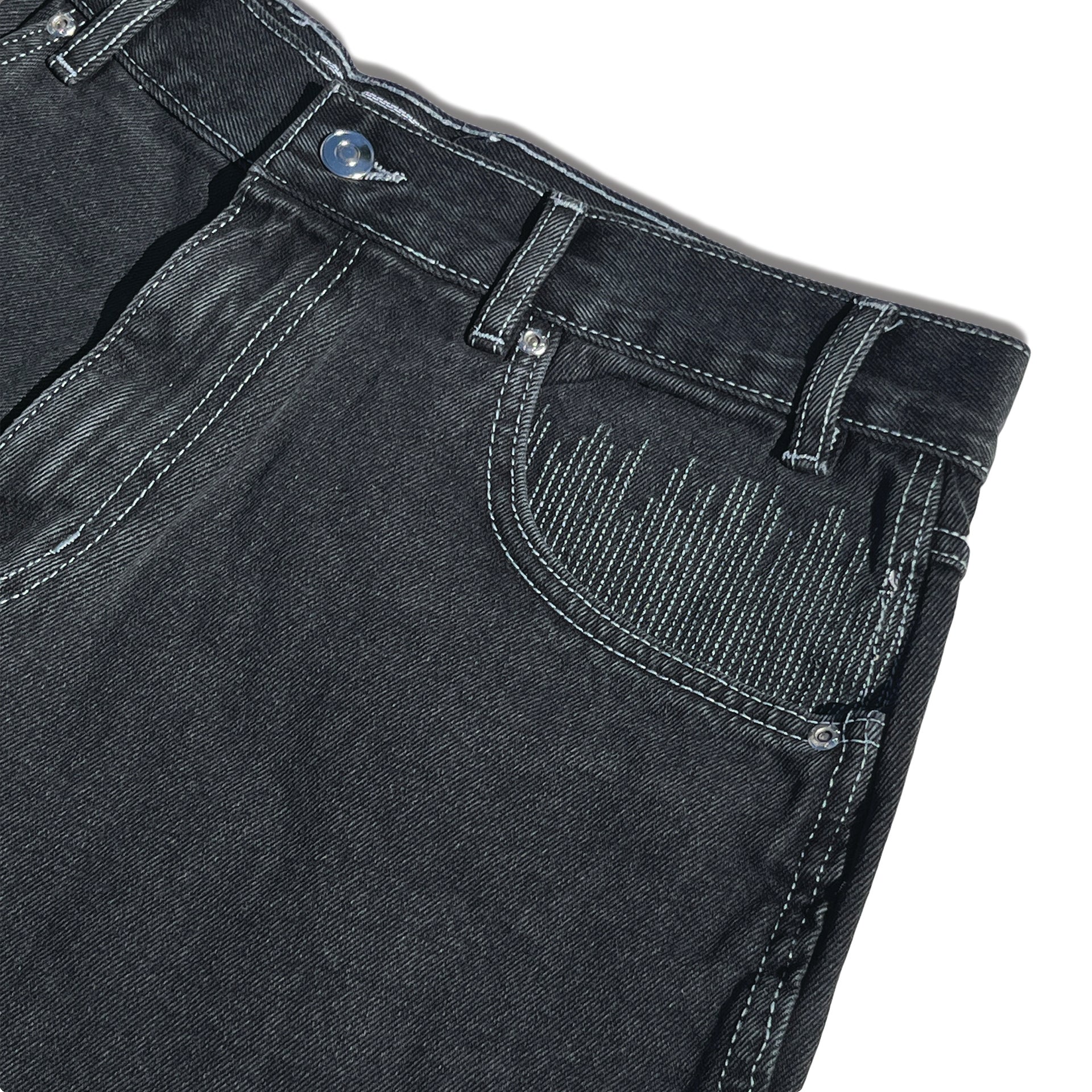 Cpu.Jorts Shorts Off Black