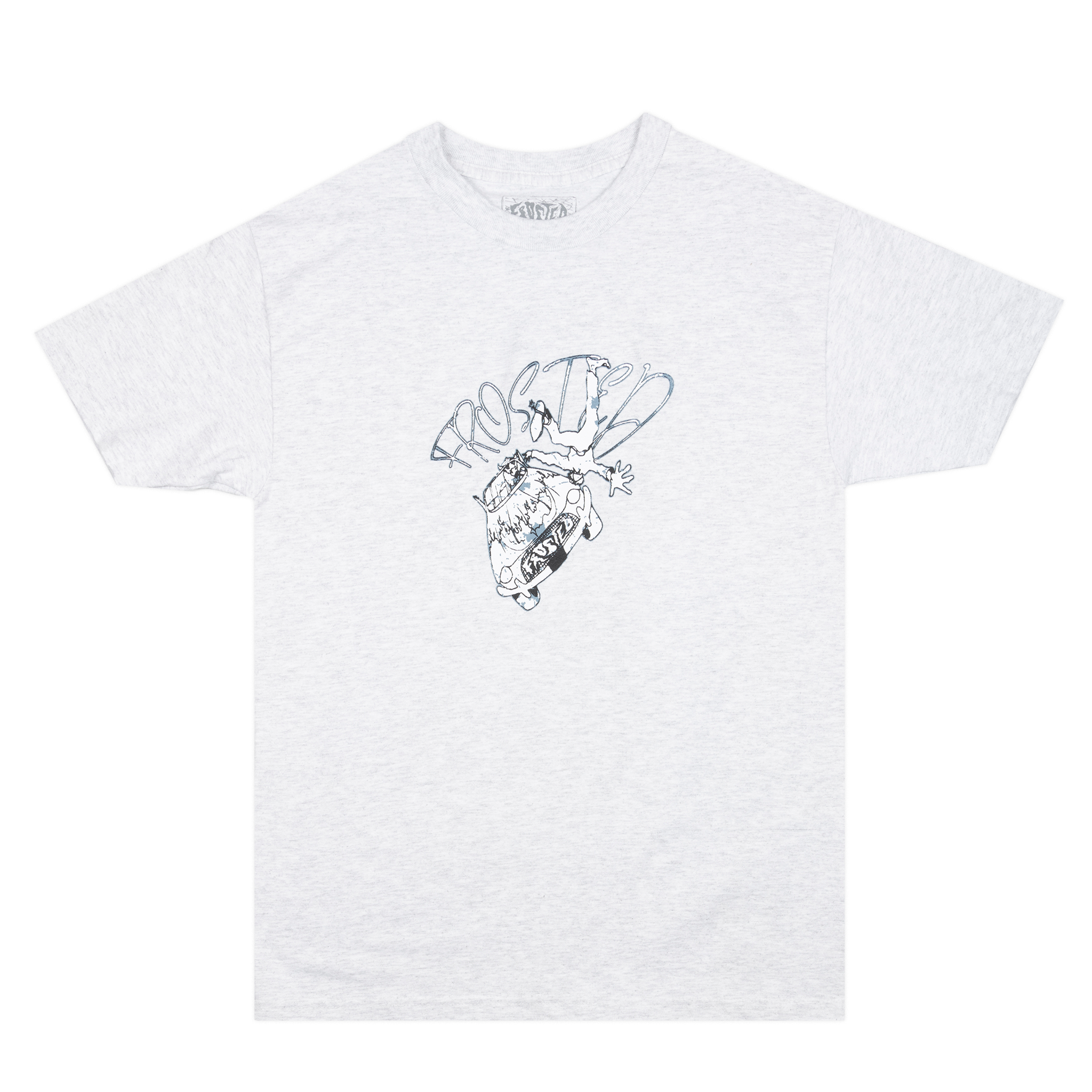 Crash T-Shirt Ash Grey