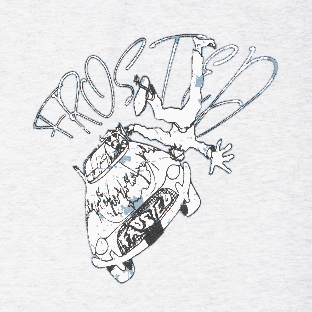 Crash T-Shirt Ash Grey