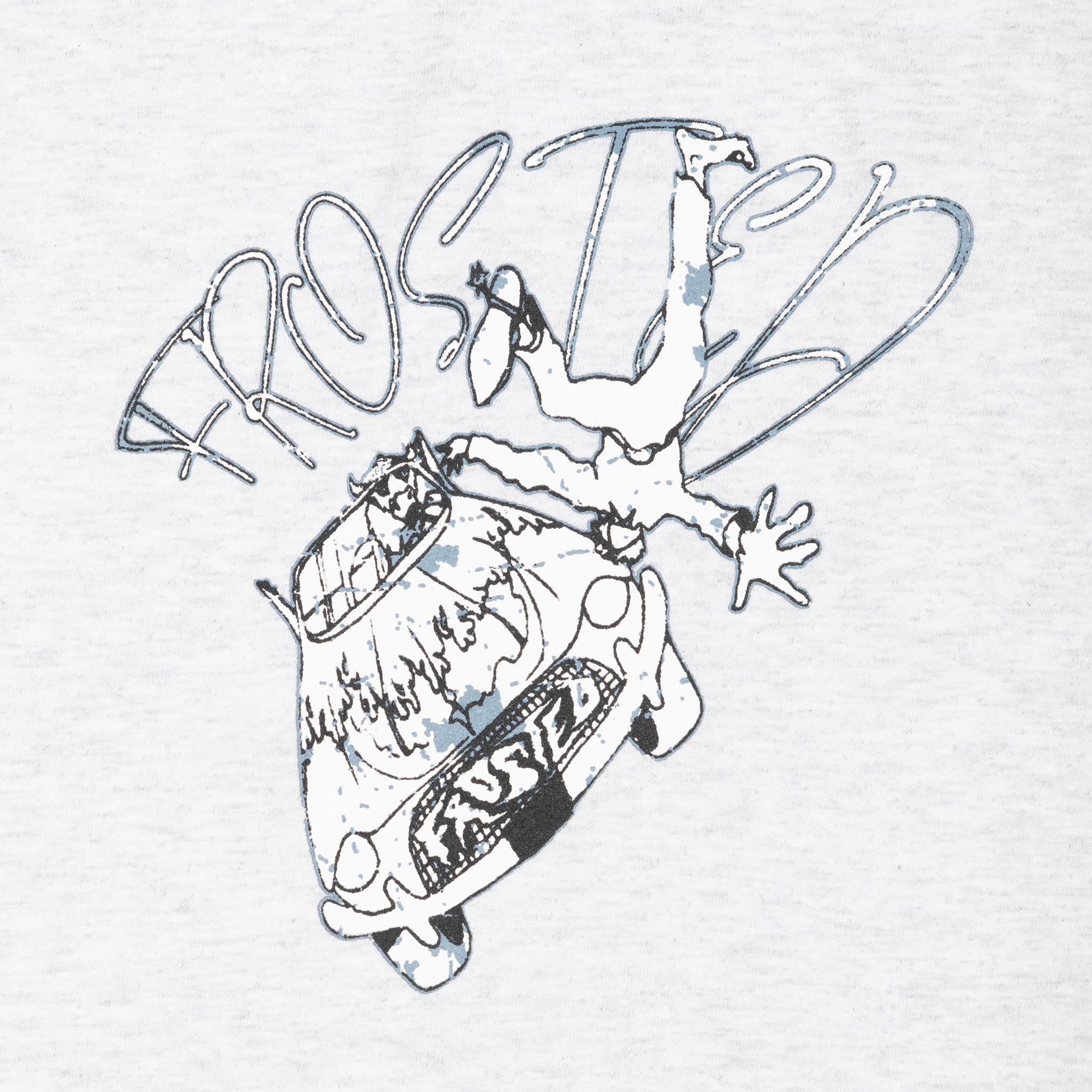 Crash T-Shirt Ash Grey