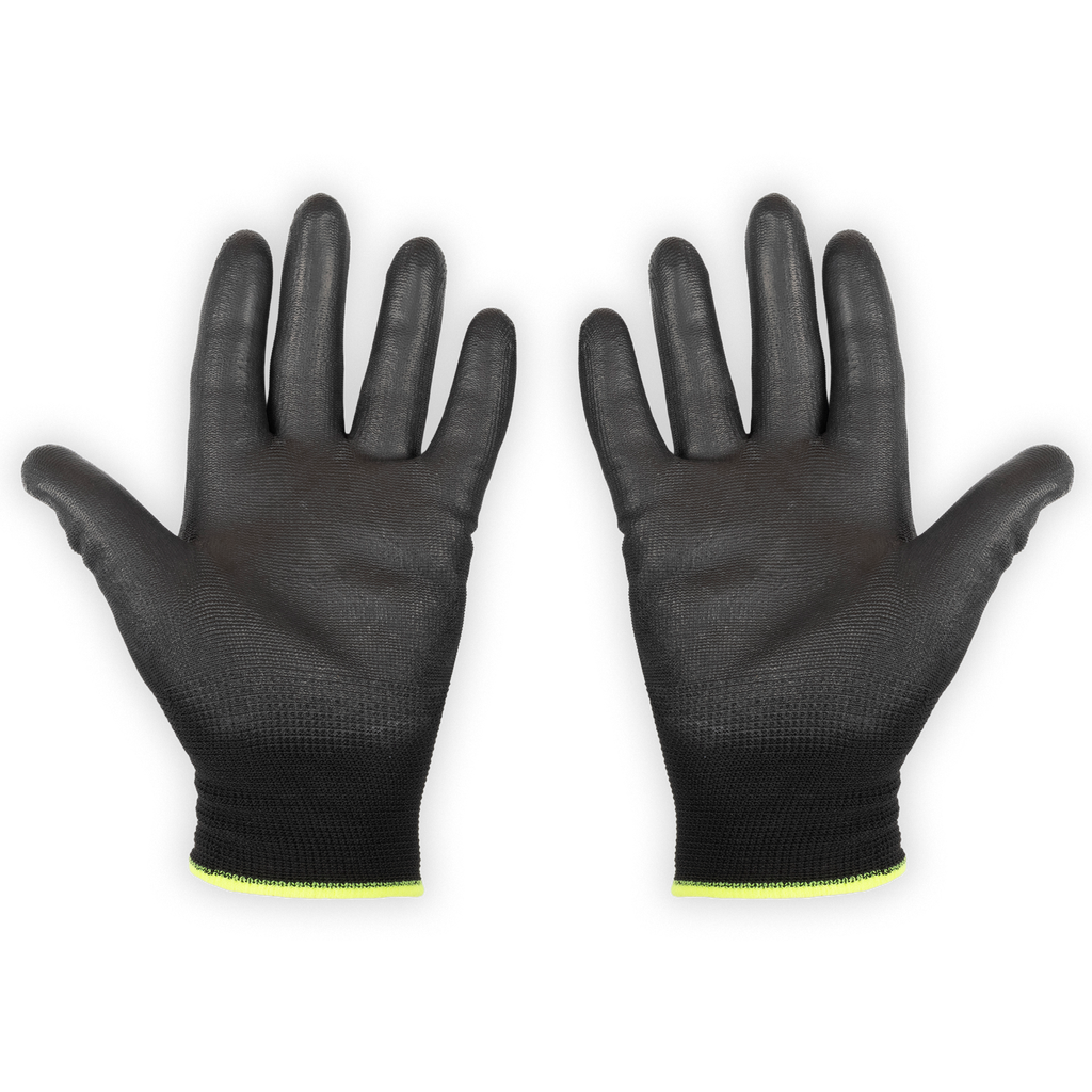 Coated Gloves Black/Green