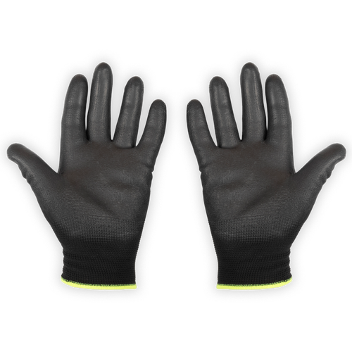 Coated Gloves Black/Green