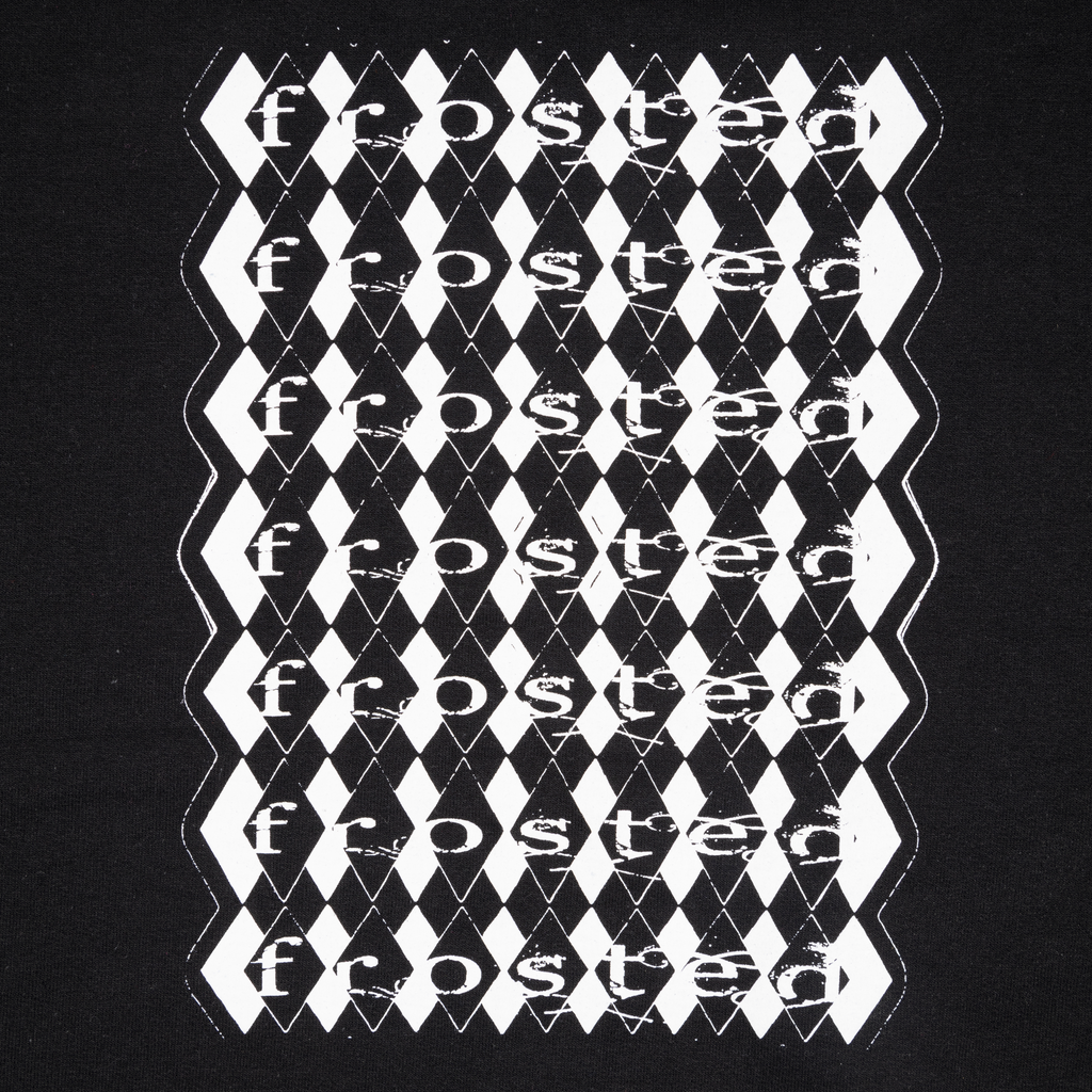 Diamond Crew Neck Black