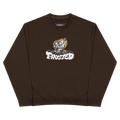 Duo Graphic Crew Neck Brown