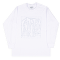Dusty Waffle Long Sleeves White