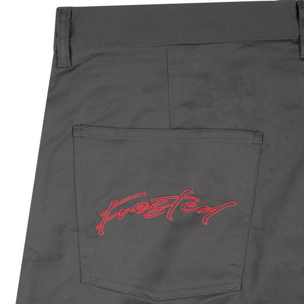 Double Pleated Shorts Dark Olive