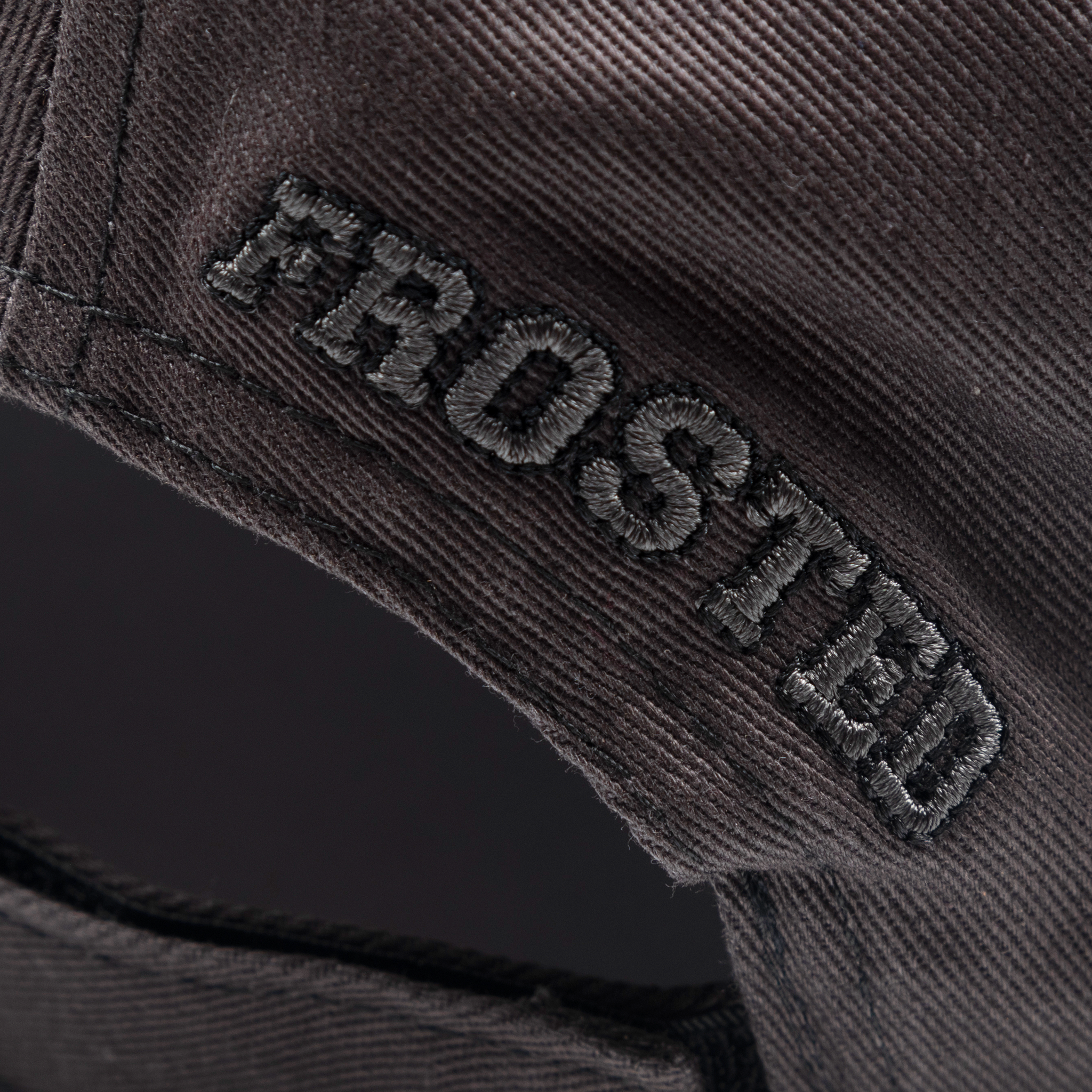 Embroidery Cap Black