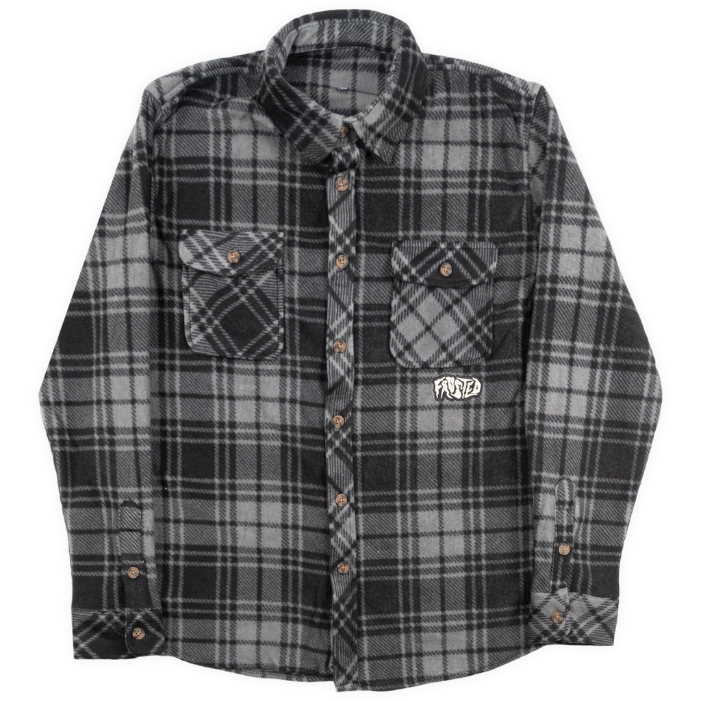 Grey Plaid Flannel