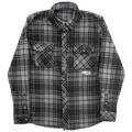 Grey Plaid Flannel