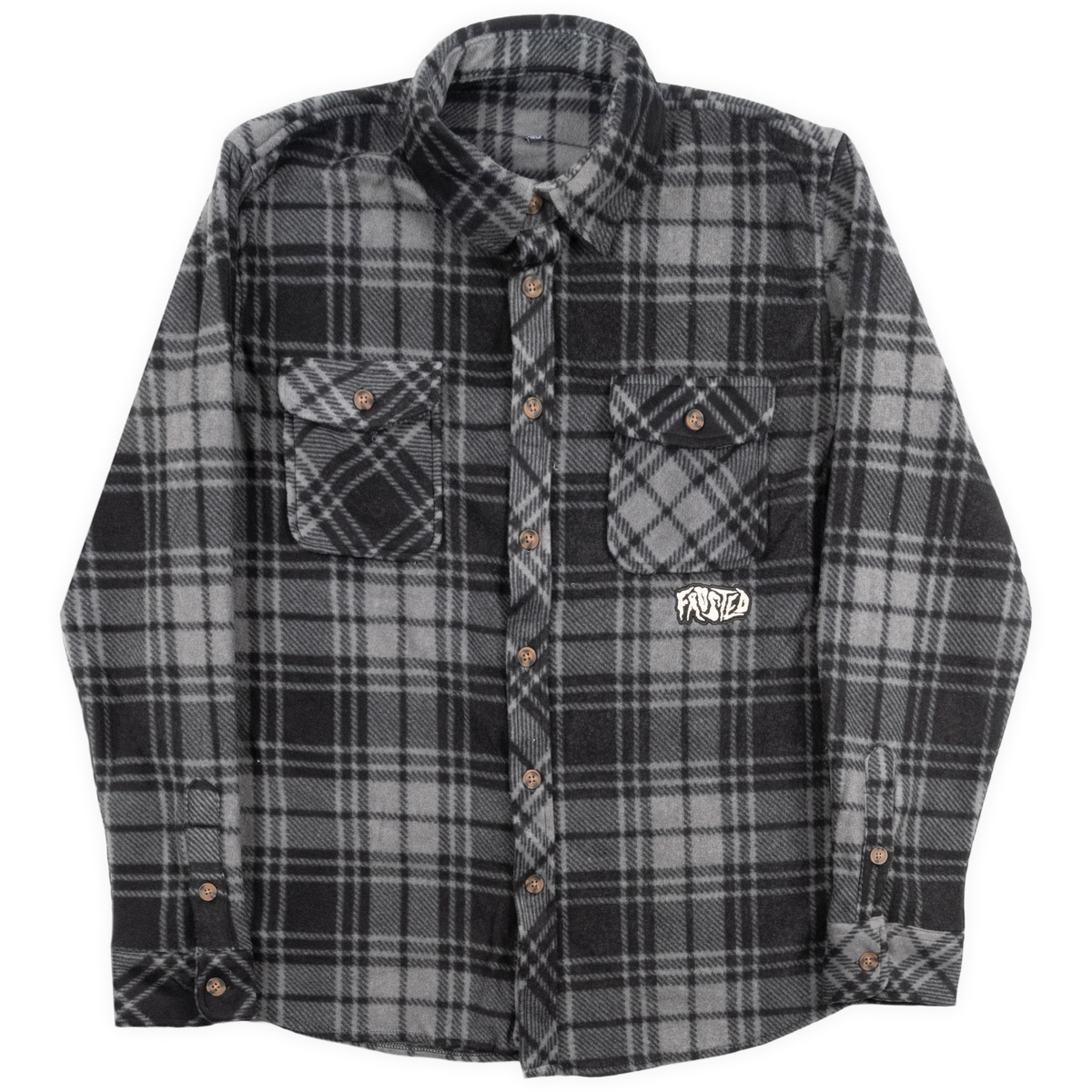 Grey Plaid Flannel