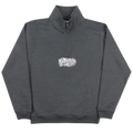 Halftone Grey Quarter Zip