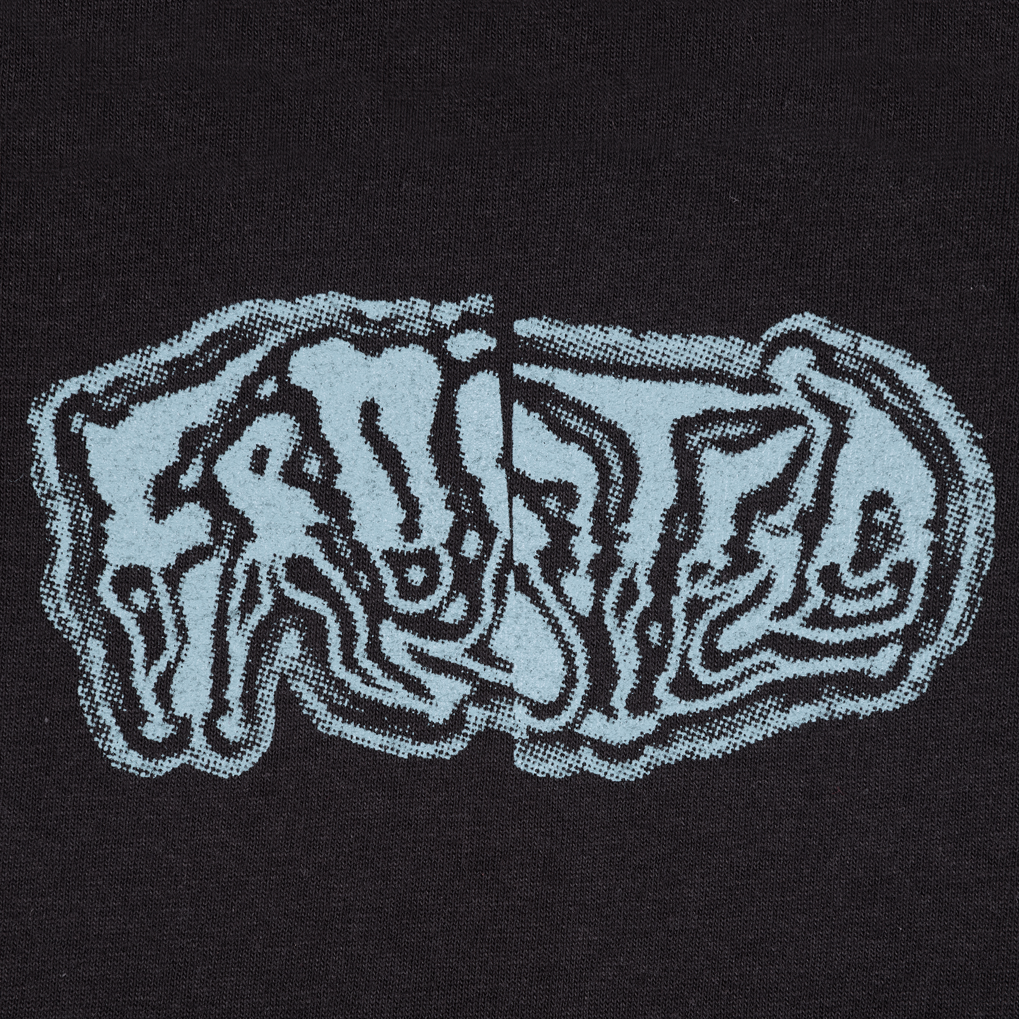 Halftone T-Shirt Black