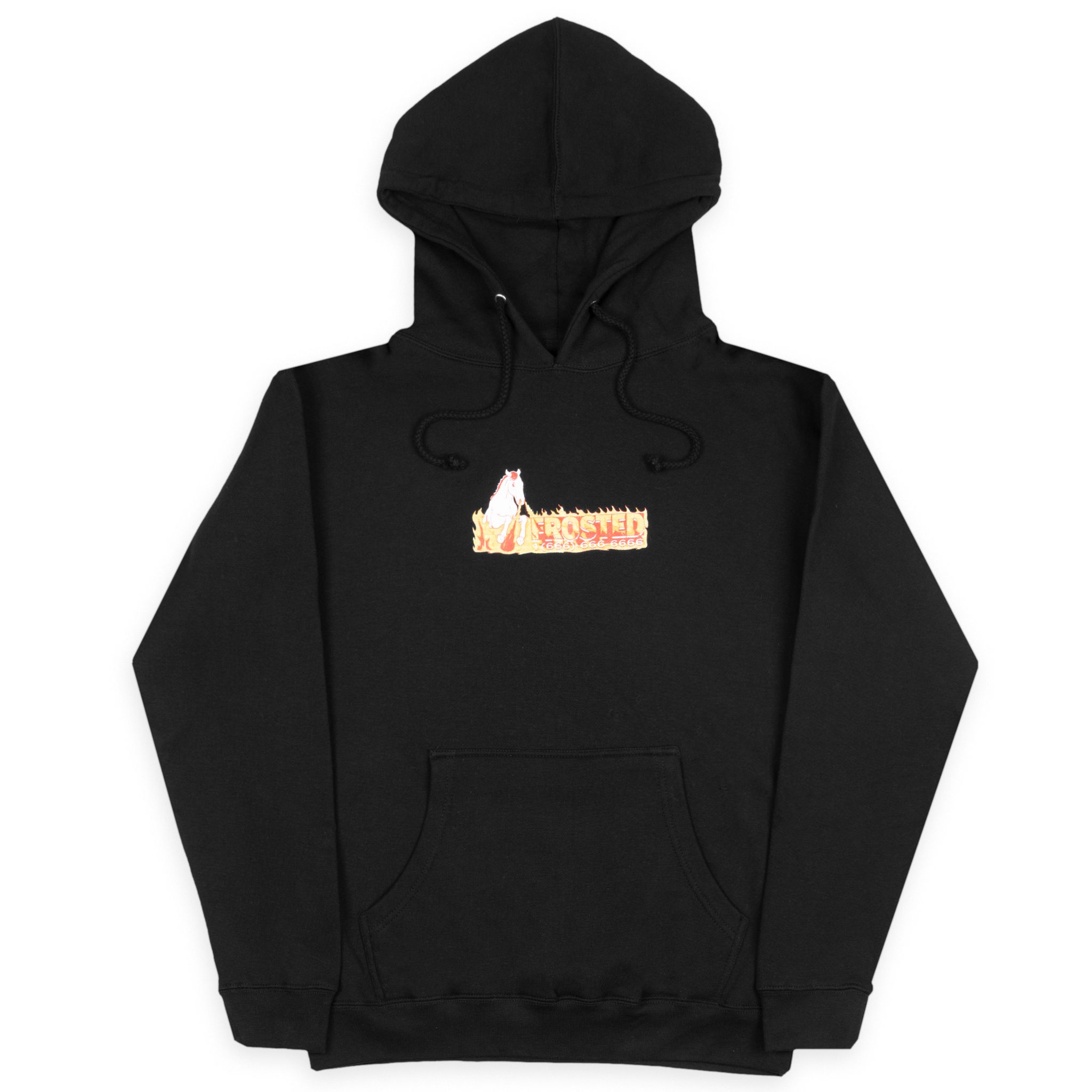 Horse Hoodie Black