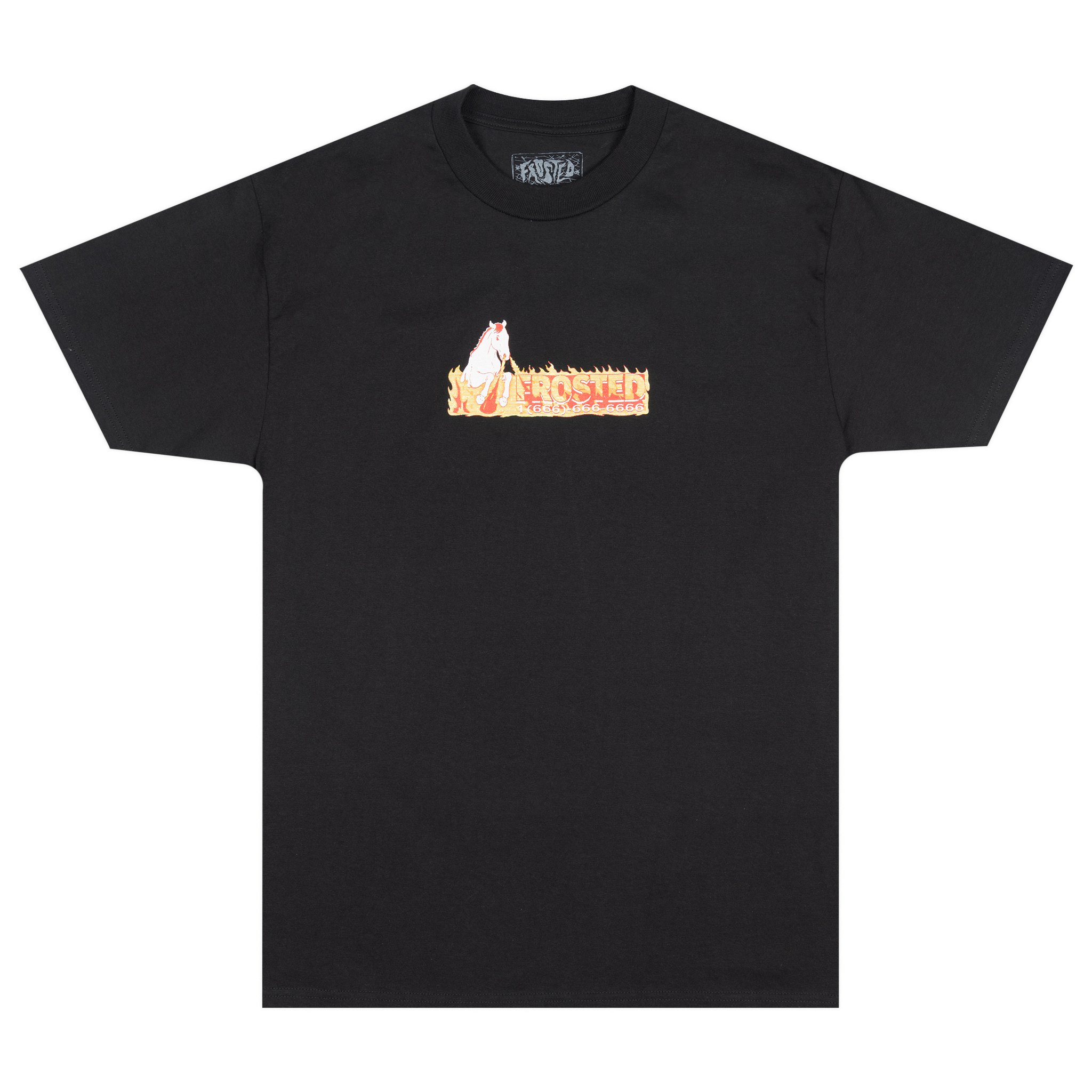 Horse T-Shirt Black