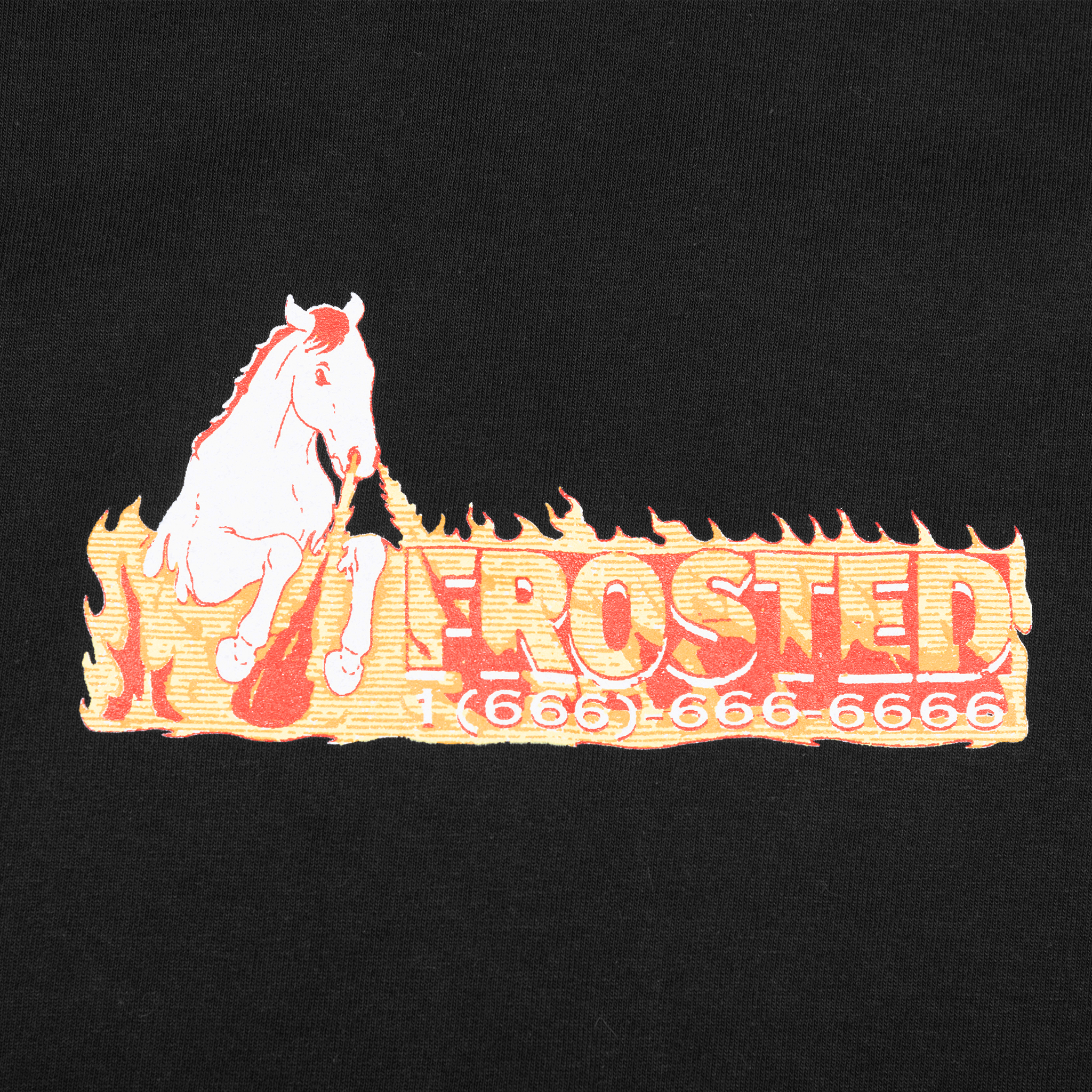 Horse T-Shirt Black