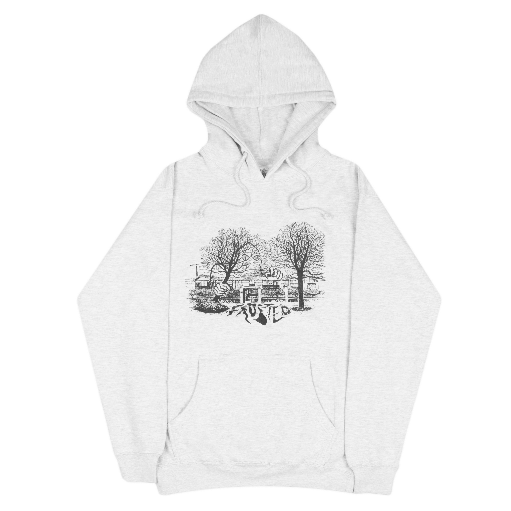 House Hoodie Ash Grey