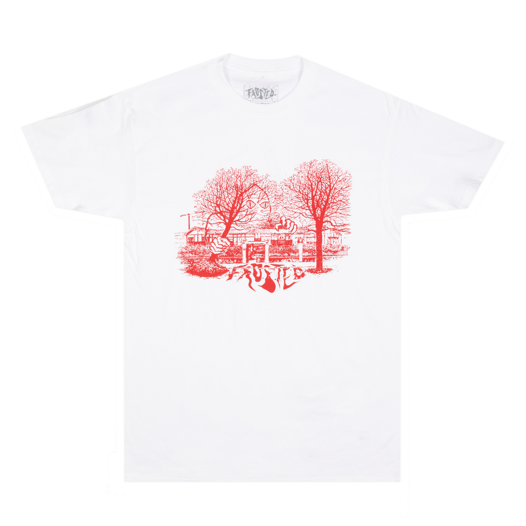House Graphic T-Shirt White